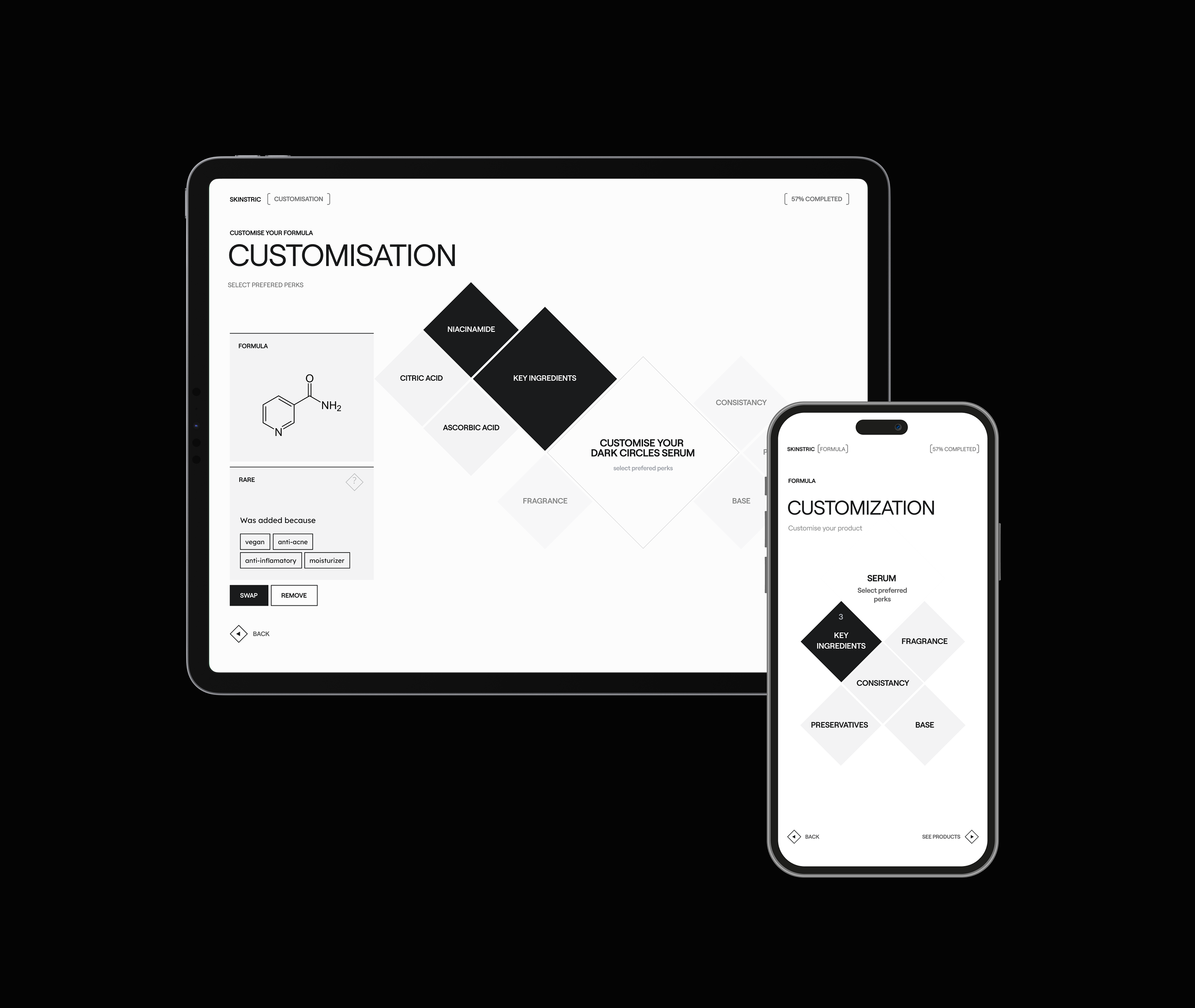 Skinstric Skincare A.I. — Изображение №24 — Интерфейсы, 3D на Dprofile