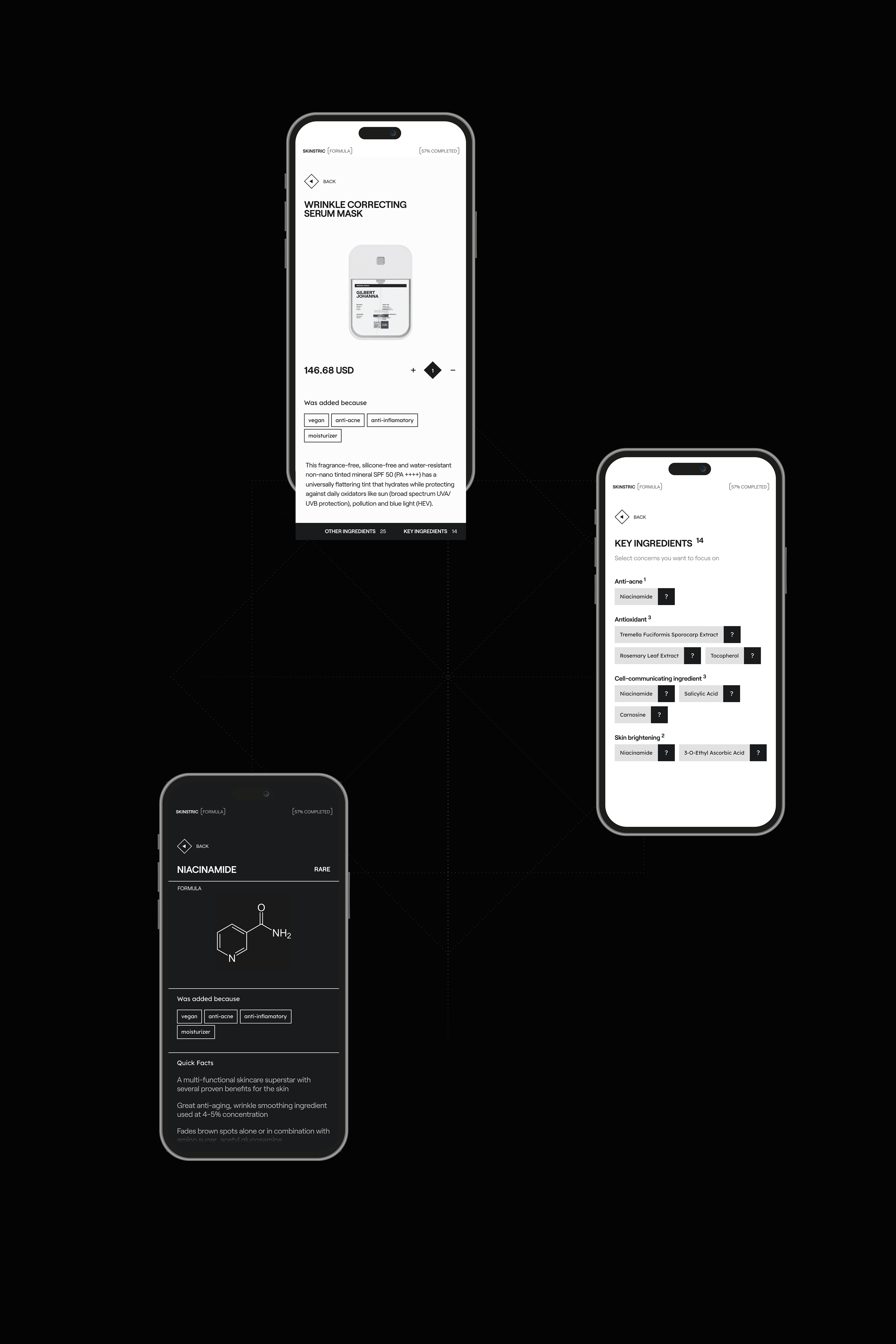 Skinstric Skincare A.I. — Изображение №29 — Интерфейсы, 3D на Dprofile