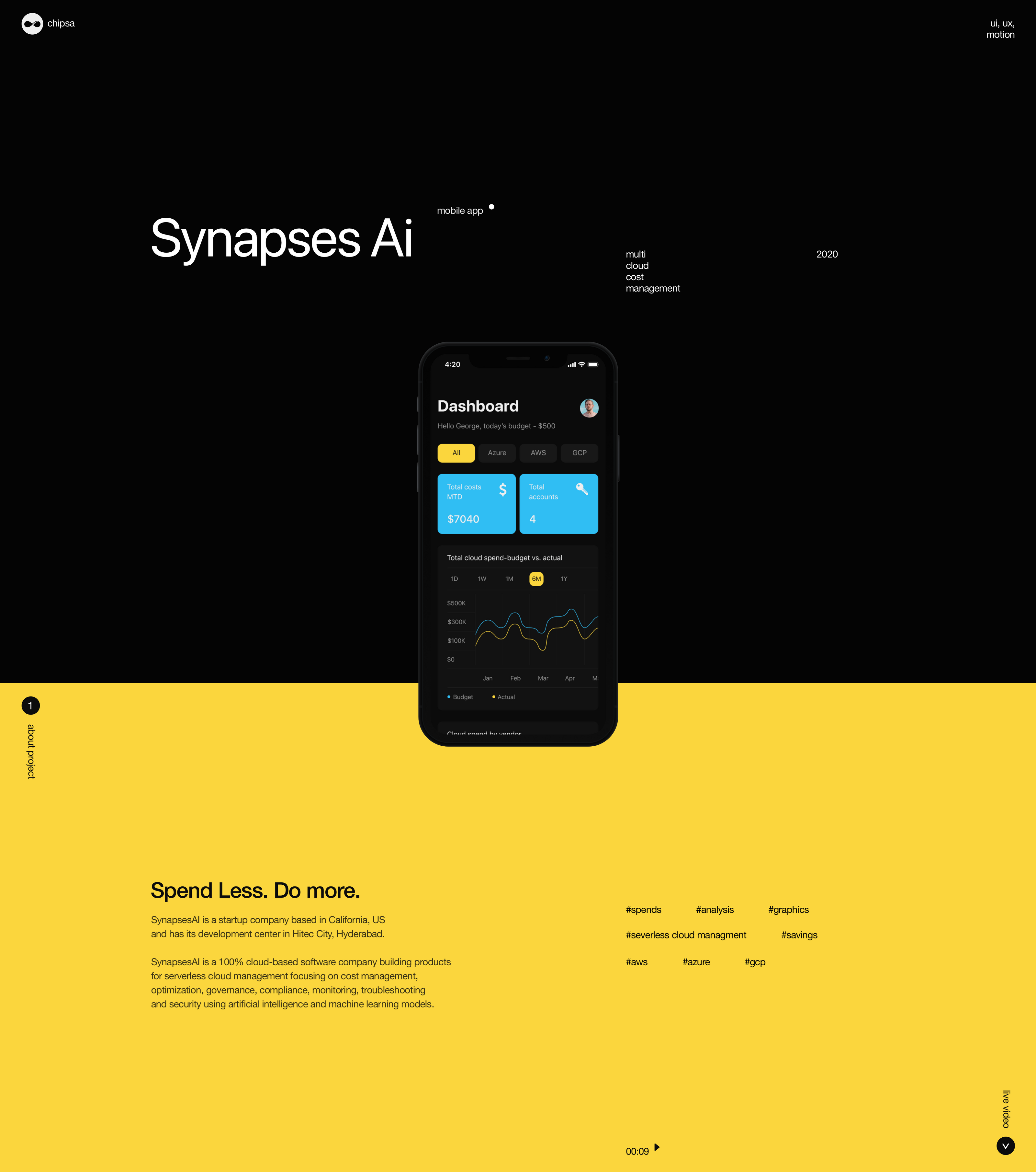 SynapsesAi - App — Изображение №1 — Интерфейсы на Dprofile
