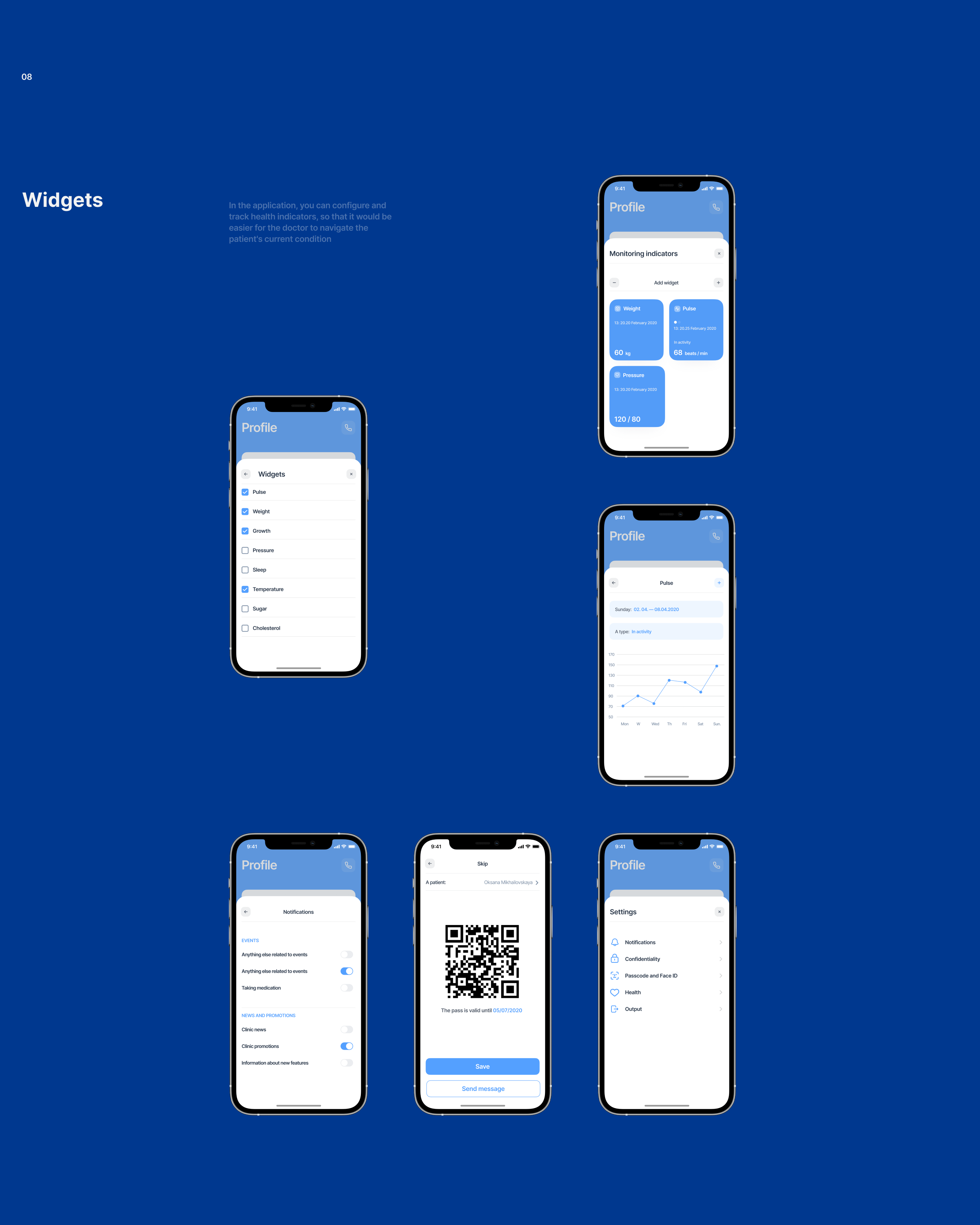 Medicine application — Изображение №16 — Интерфейсы на Dprofile
