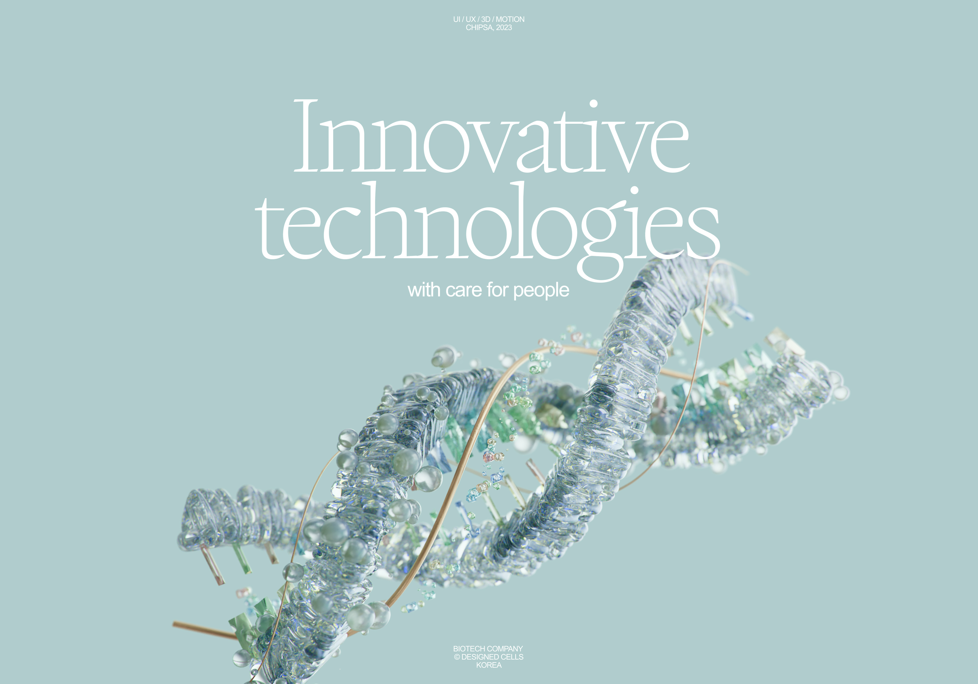 Designed Cells — Изображение №1 — Интерфейсы, 3D на Dprofile