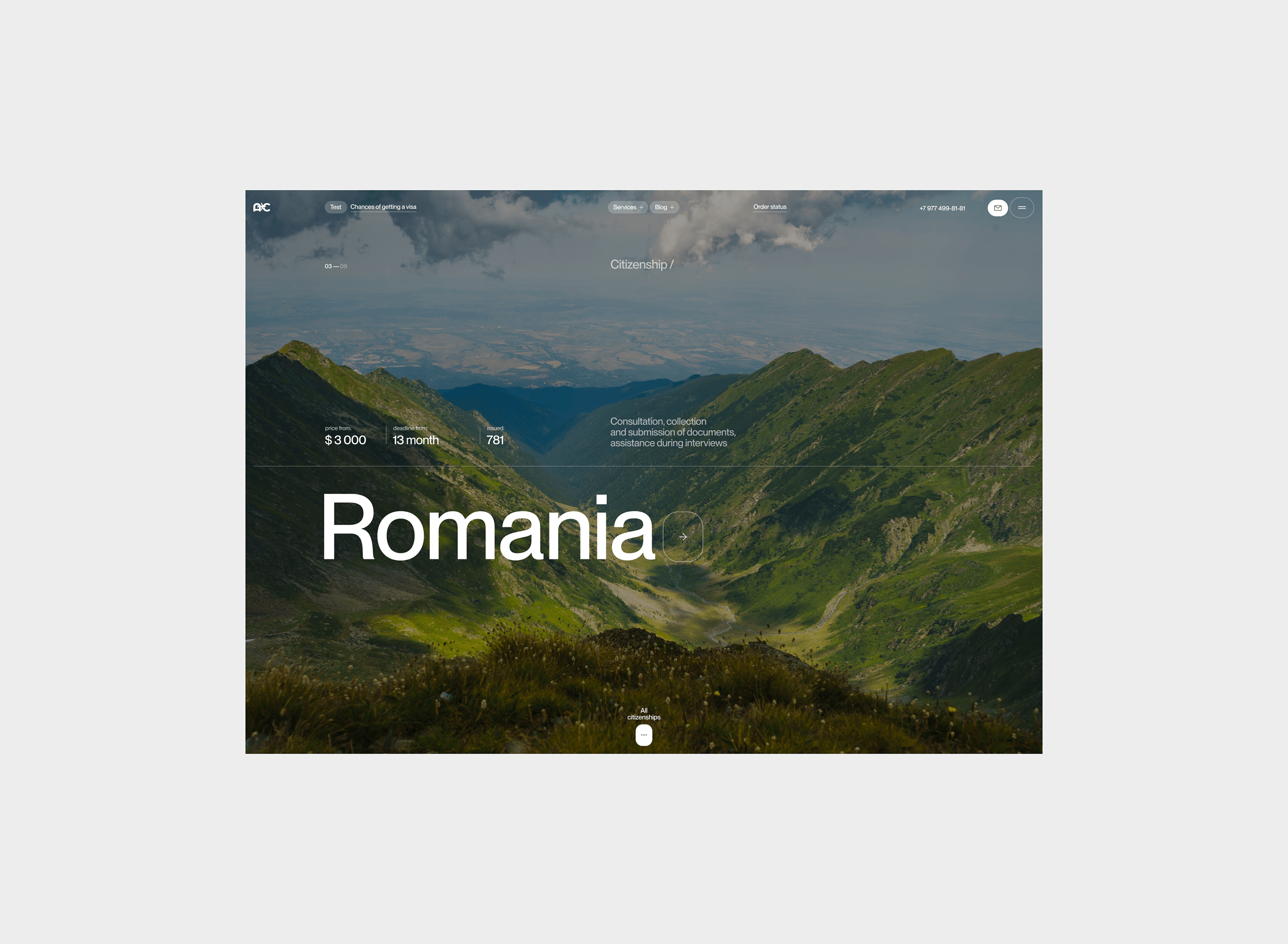 Visa center — Изображение №4 — Интерфейсы, Брендинг на Dprofile