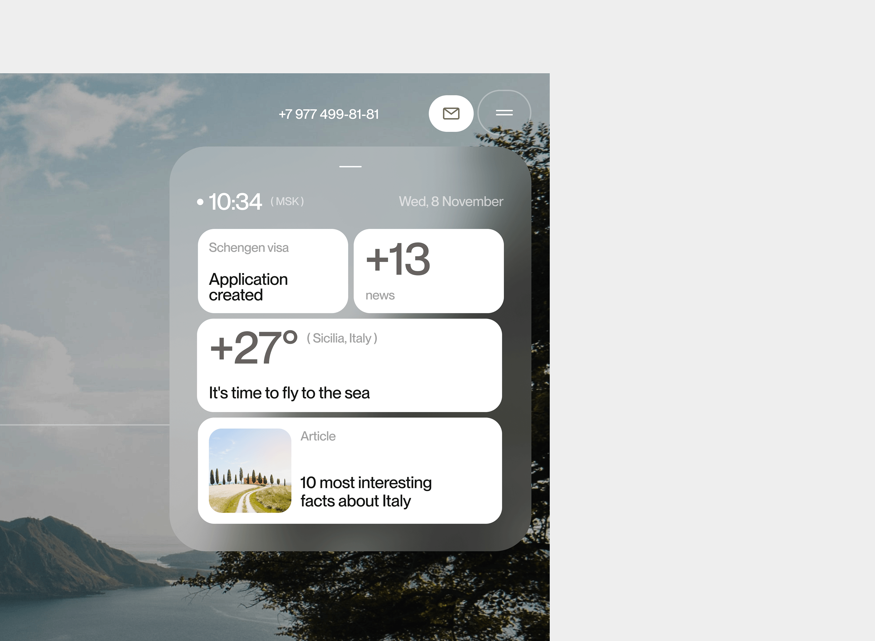 Visa center — Изображение №1 — Интерфейсы, Брендинг на Dprofile