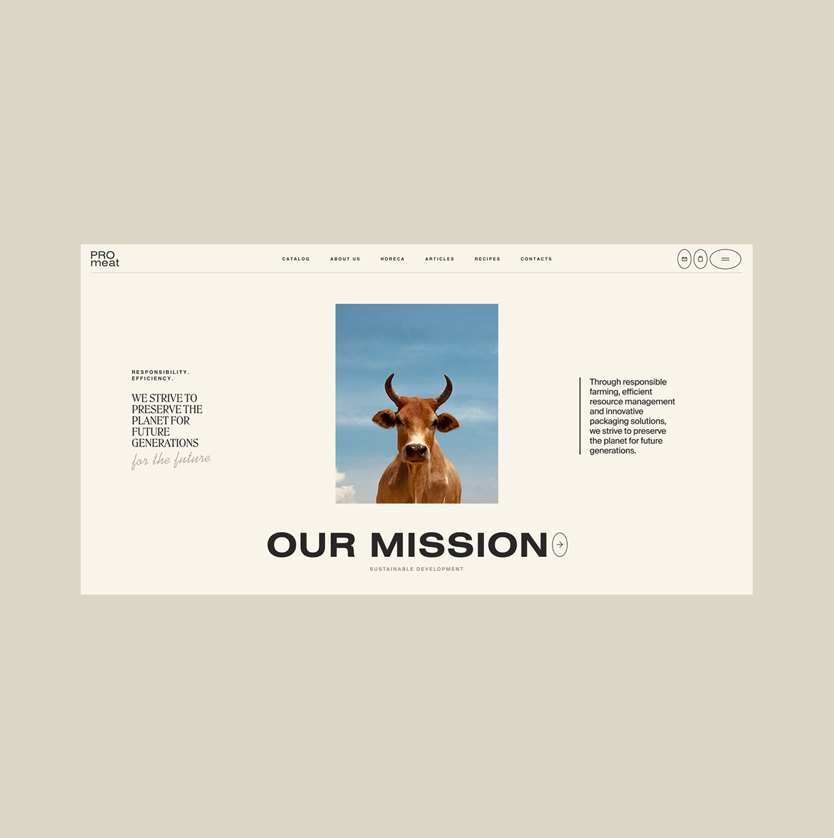 Promeat — Изображение №8 — Интерфейсы, Брендинг на Dprofile