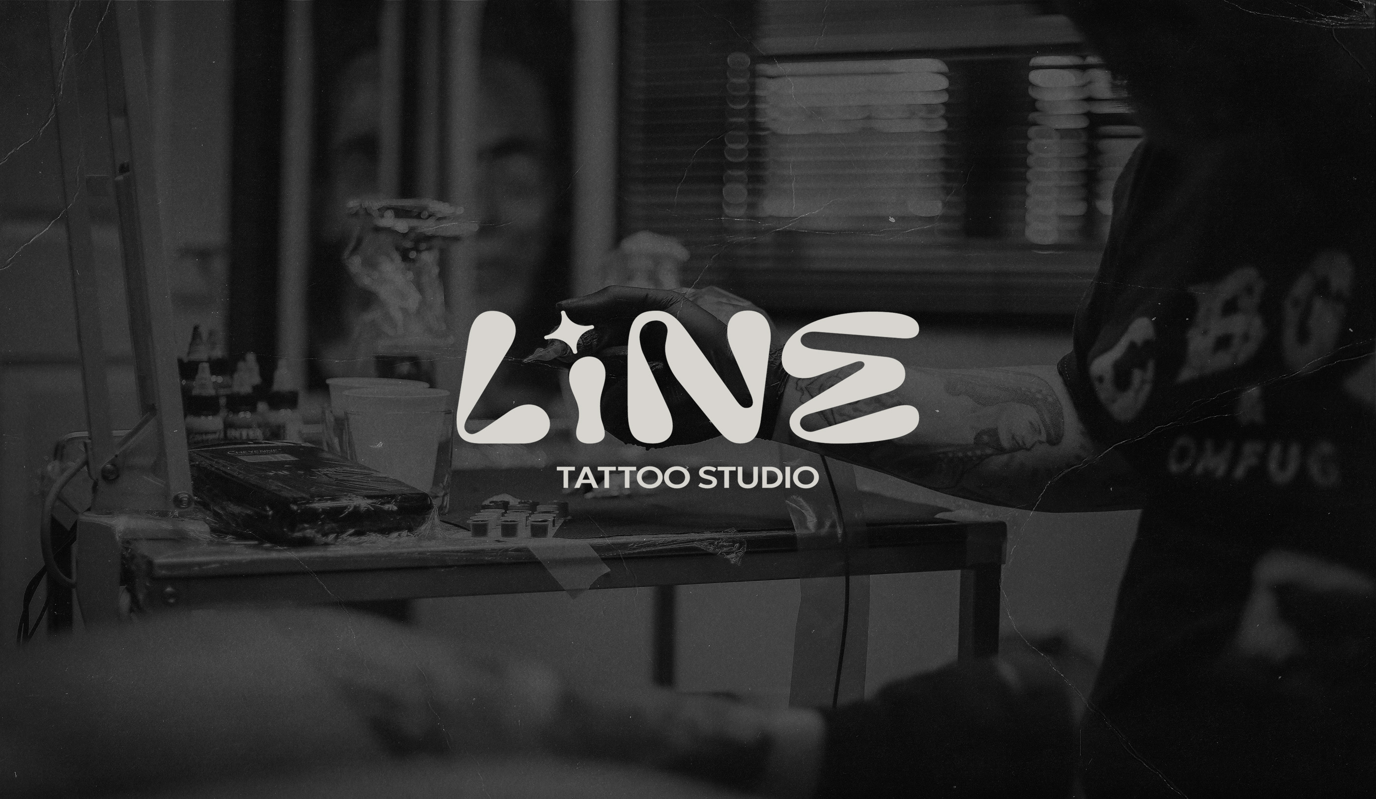 «LINE» | tattoo studio brand identity — Изображение №1 — Брендинг на Dprofile