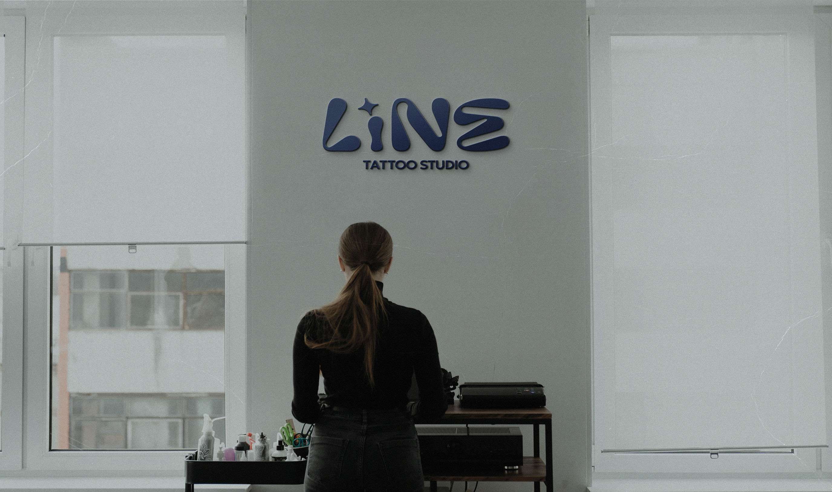 «LINE» | tattoo studio brand identity — Изображение №12 — Брендинг на Dprofile