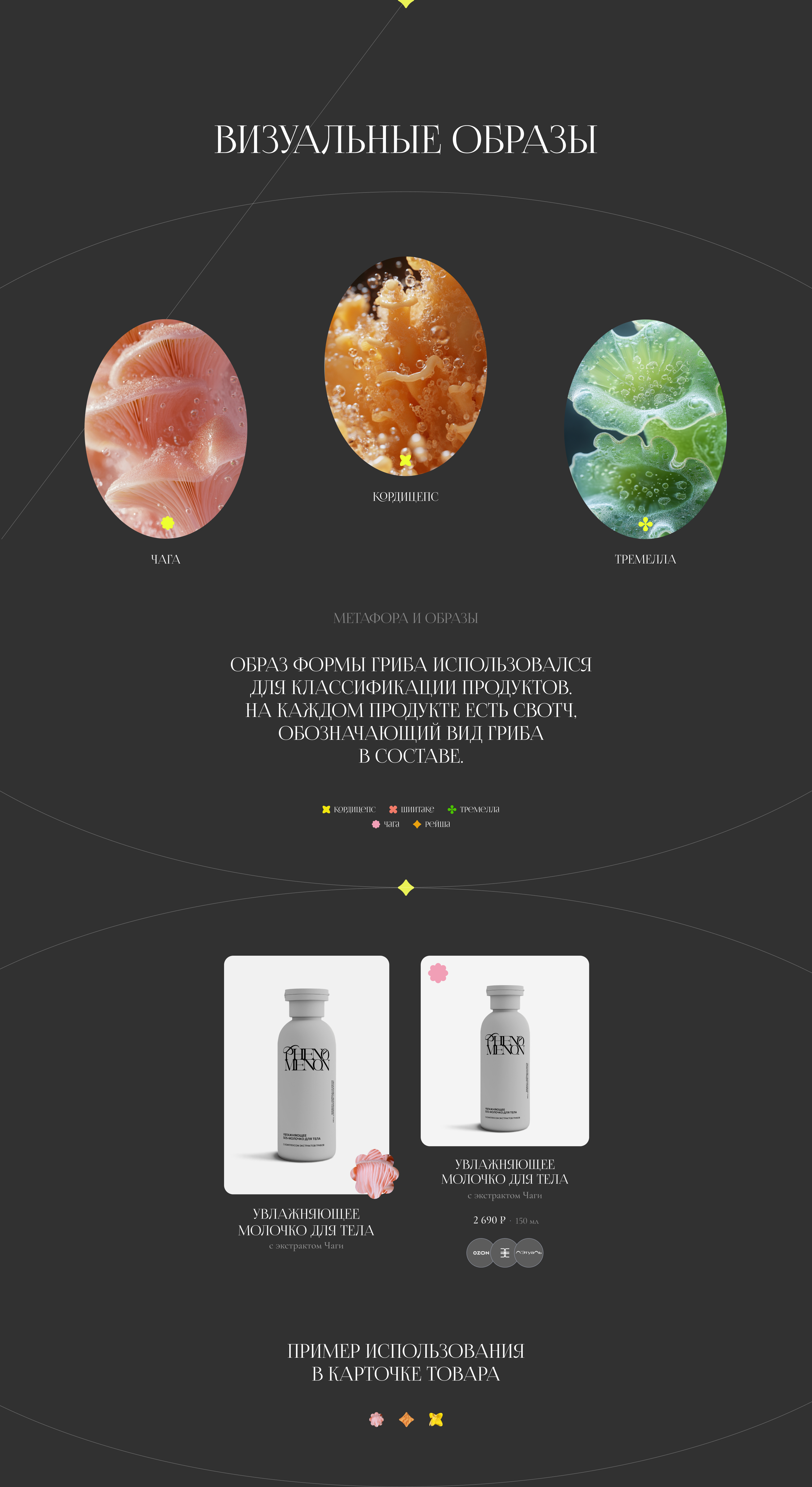 PHENOMENON cosmetic brand | UX/UI design — Изображение №8 — Интерфейсы на Dprofile