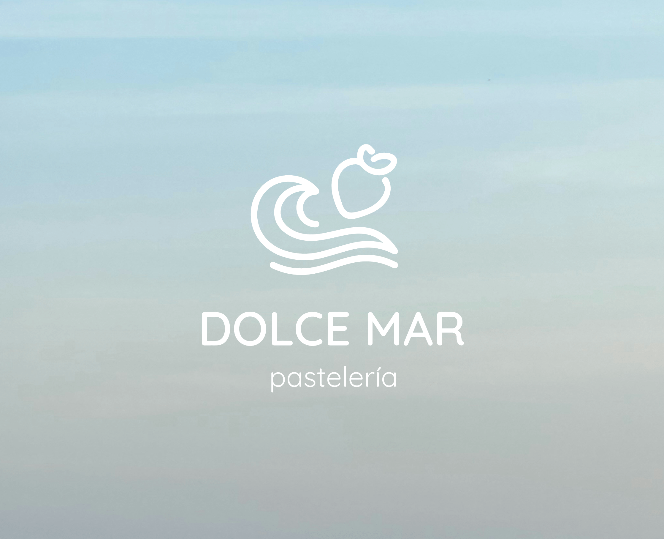 DOLCE MAR. Минималистичный логотип для кондитерской. на Dprofile