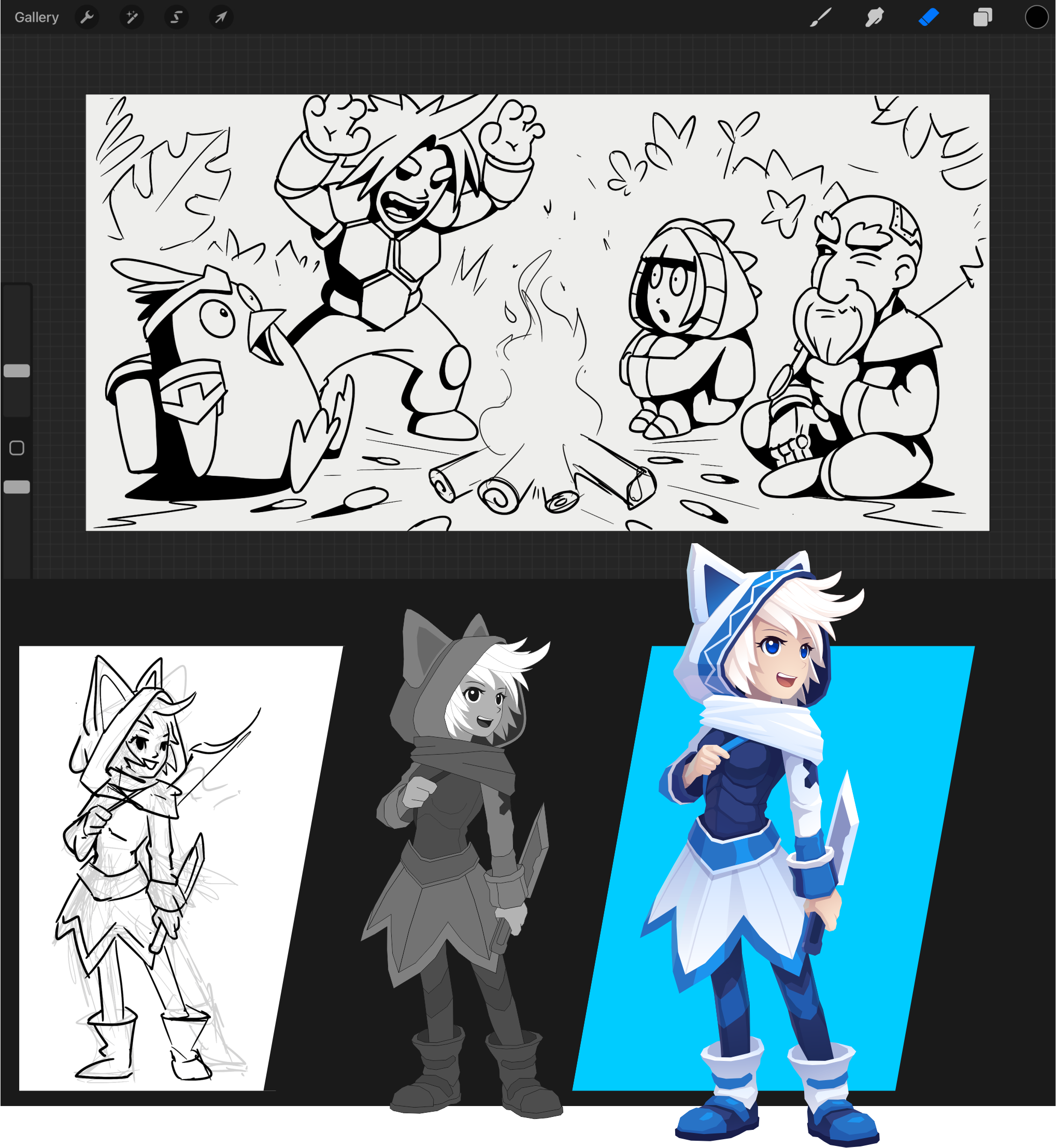 Концепты и промо арт — Изображение №6 — Иллюстрация на Dprofile