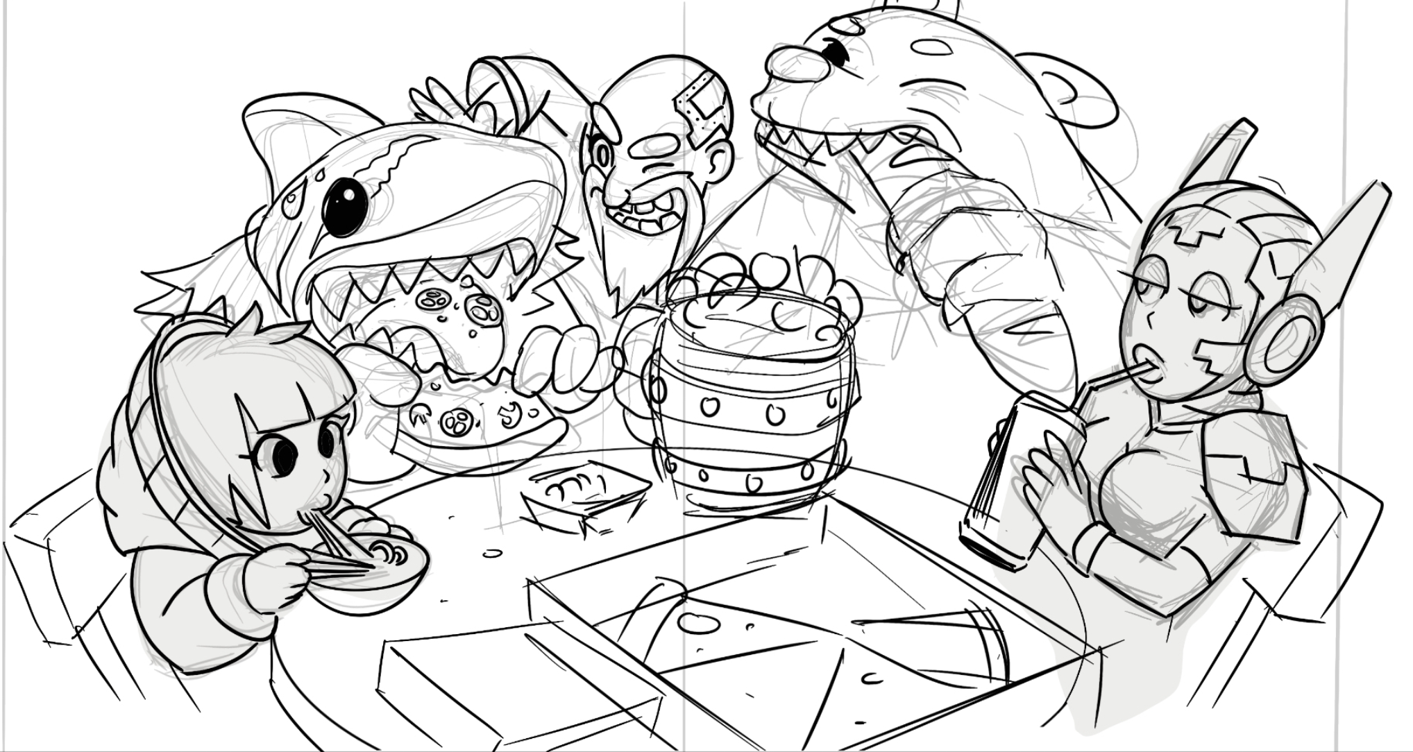 Концепты и промо арт — Изображение №1 — Иллюстрация на Dprofile