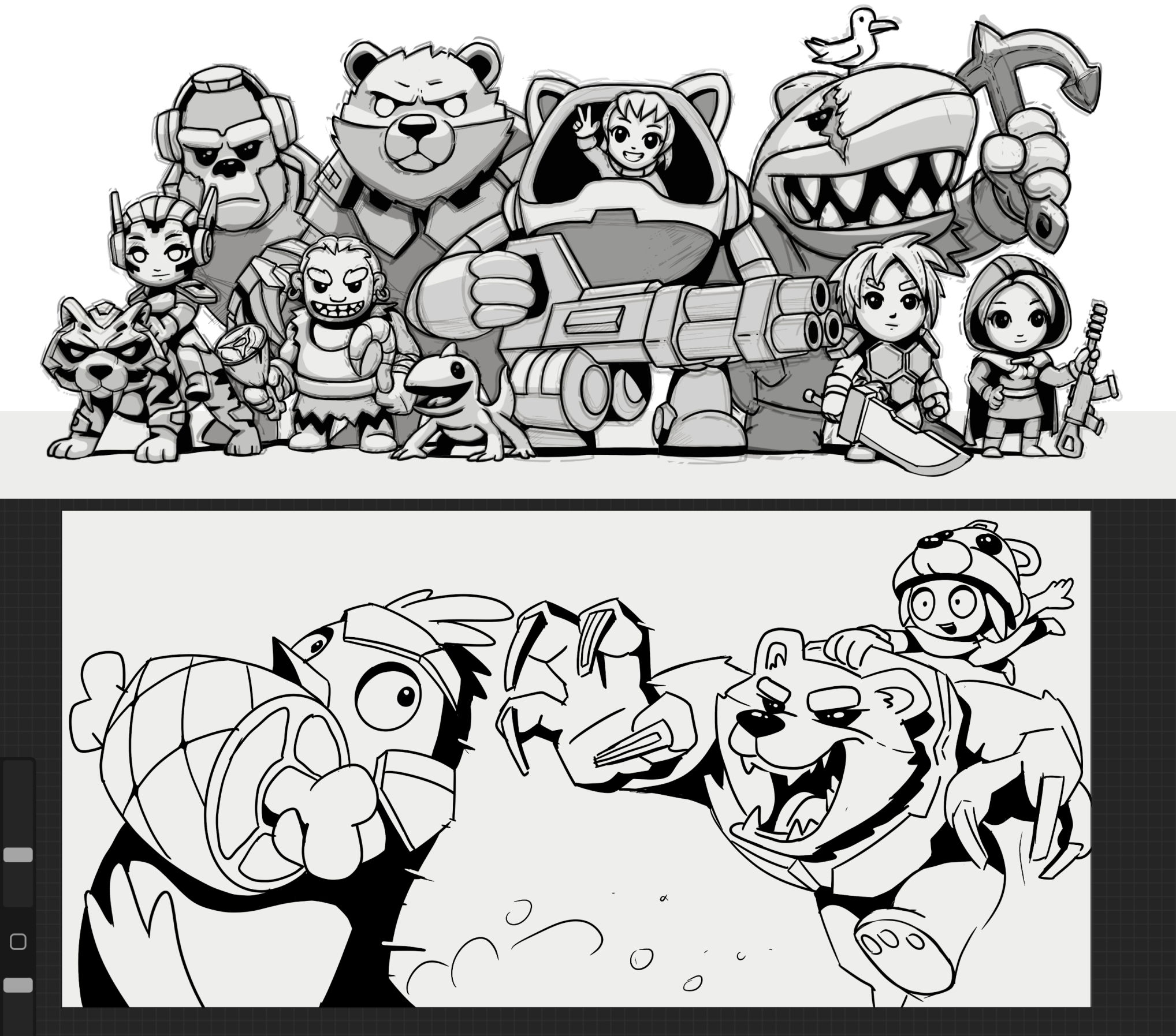 Концепты и промо арт — Изображение №4 — Иллюстрация на Dprofile