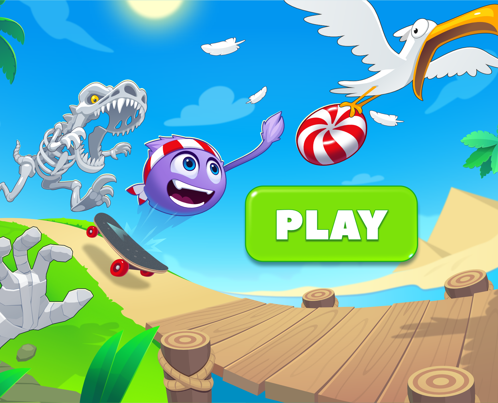 Дизайн игры, персонажа, фонов и анимаций на Dprofile