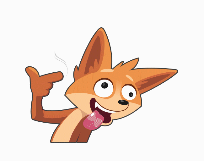 Fox emojis — Изображение №7 — Иллюстрация, Анимация на Dprofile