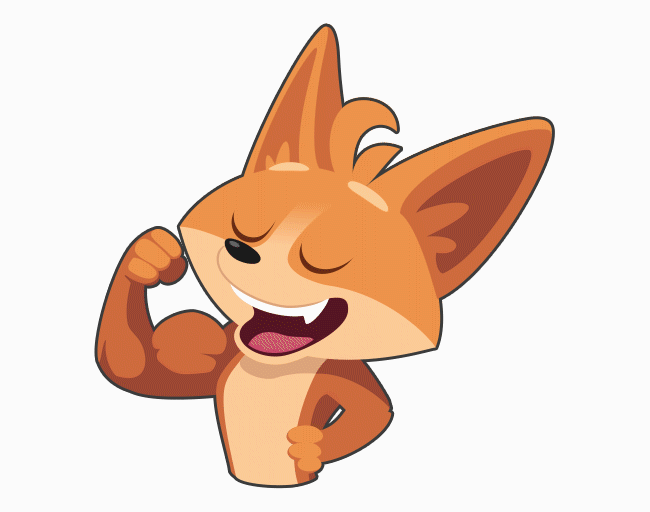 Fox emojis — Изображение №1 — Иллюстрация, Анимация на Dprofile