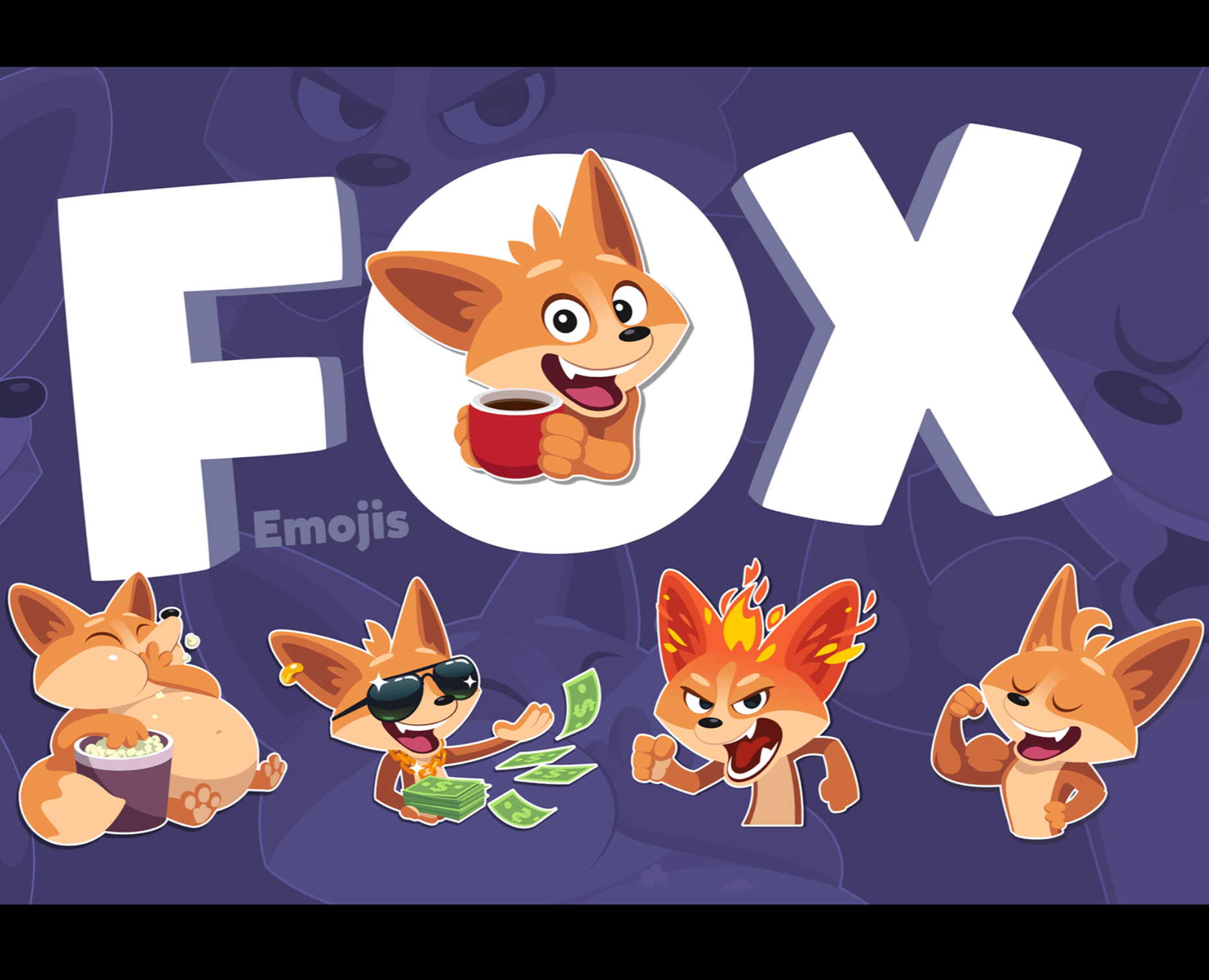 Fox emojis на Dprofile