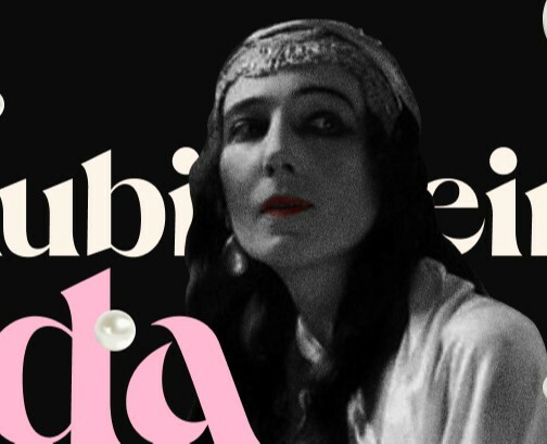 Web design&Longread about Ida Rubinstain на Dprofile