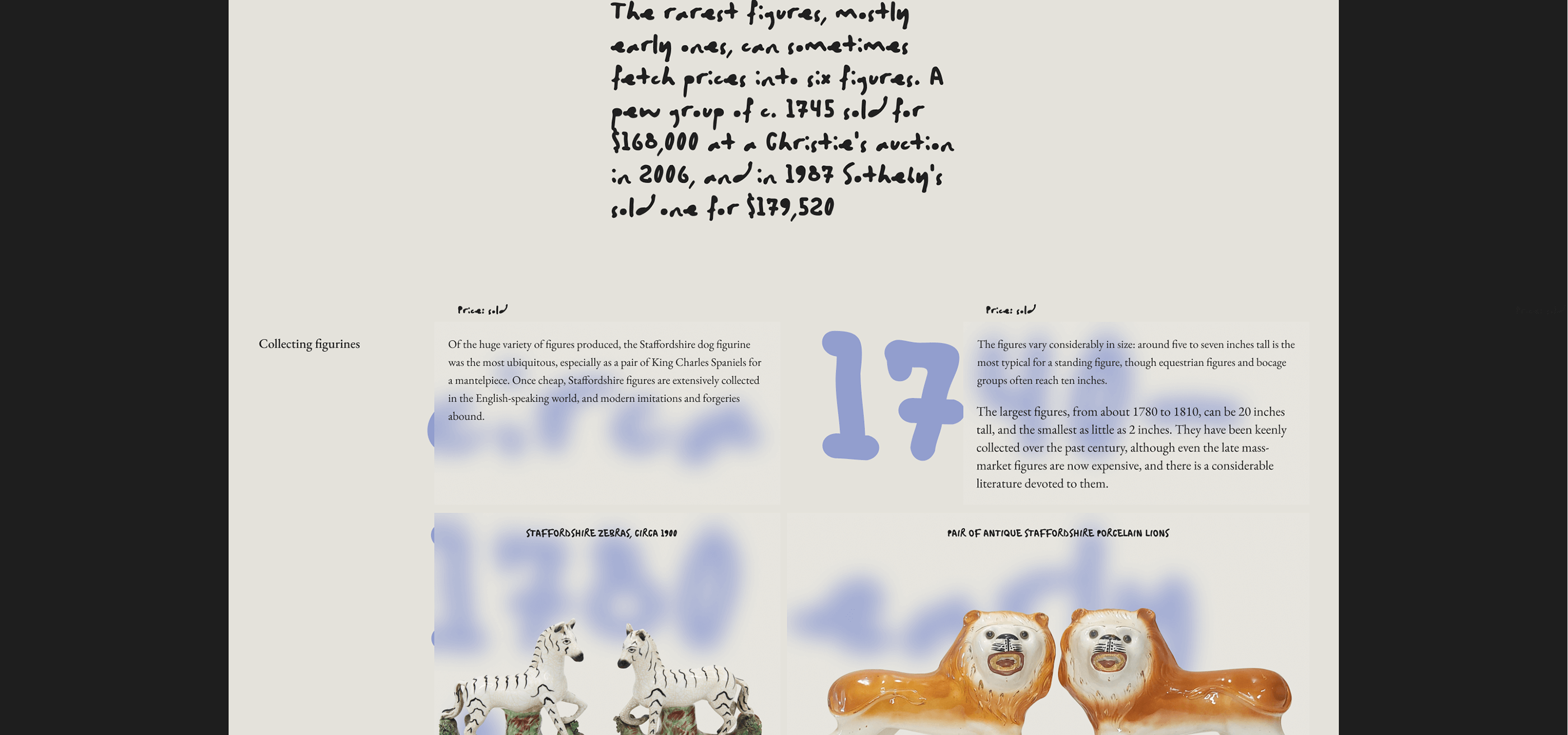 Sraffordshire figures / Longread / Website — Изображение №11 — Интерфейсы, Брендинг, Иллюстрация на Dprofile
