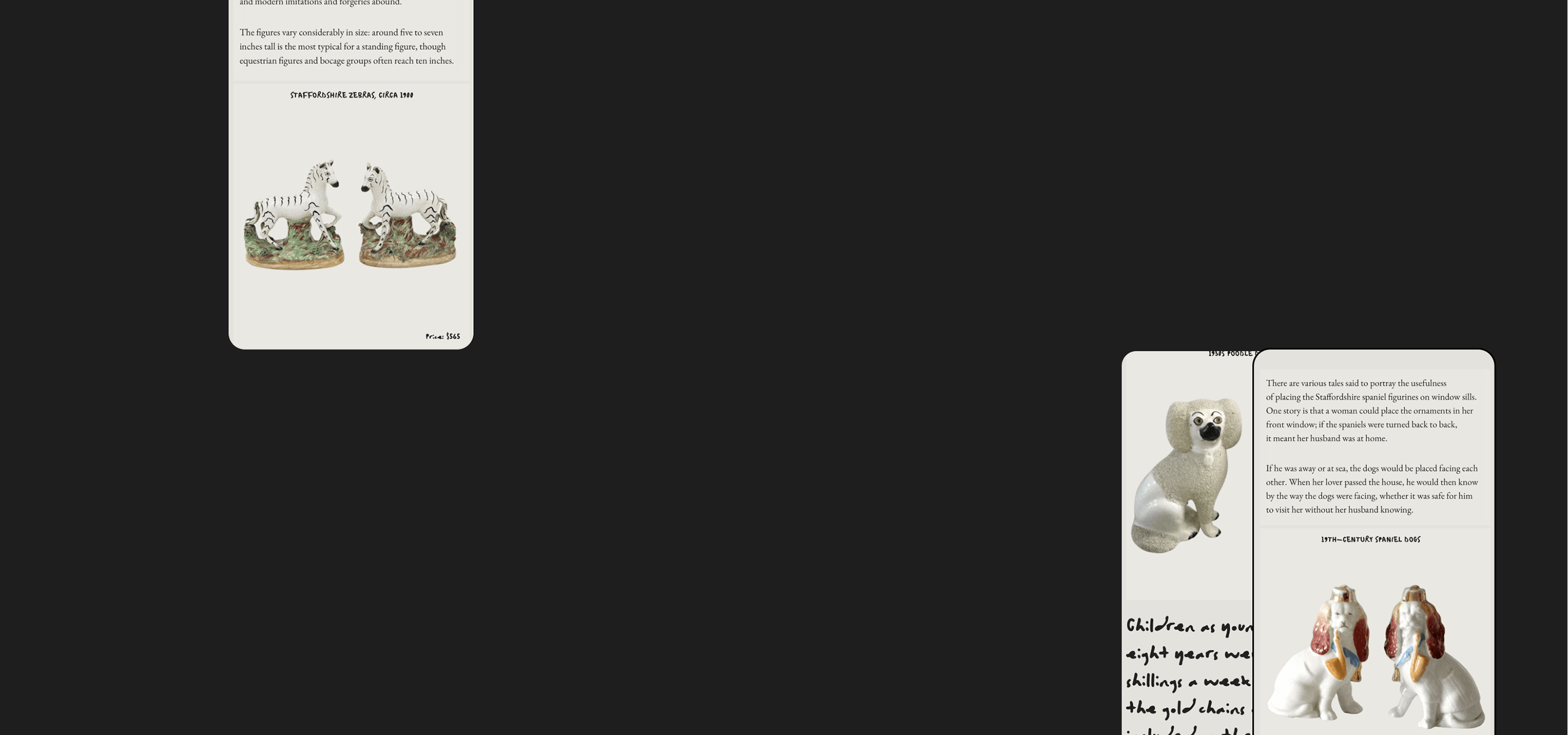 Sraffordshire figures / Longread / Website — Изображение №31 — Интерфейсы, Брендинг, Иллюстрация на Dprofile