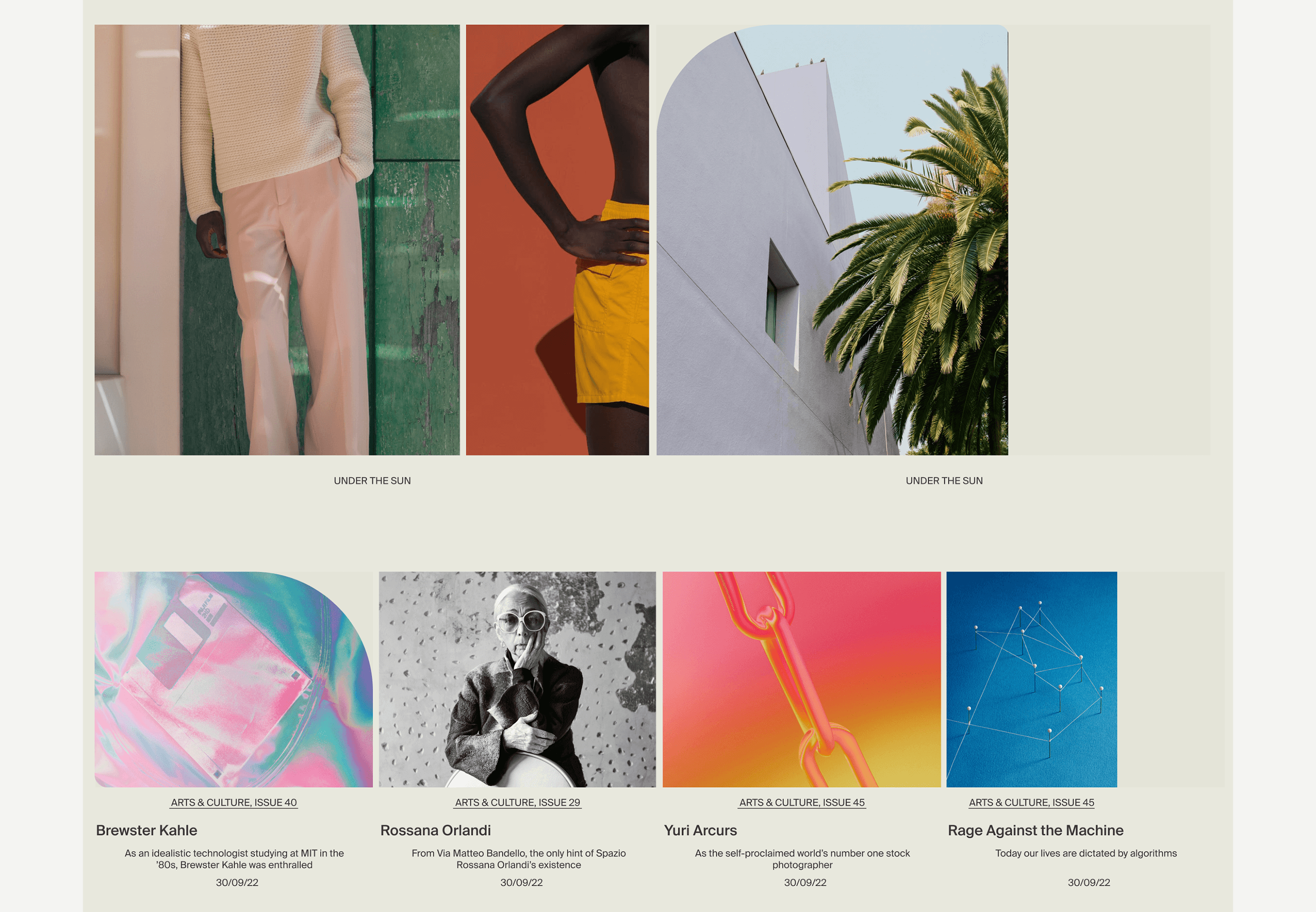 Longread online magazine / minimalism — Изображение №10 — Интерфейсы, Брендинг, Графика на Dprofile