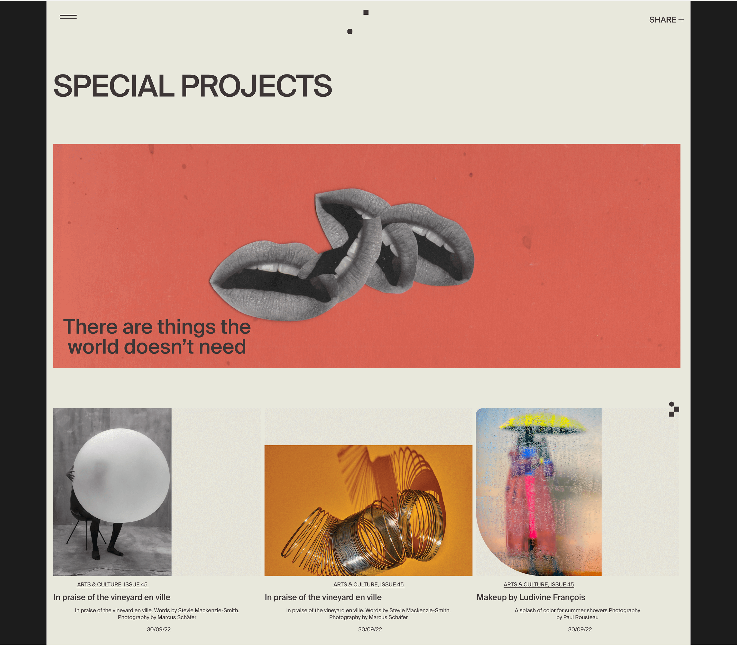 Longread online magazine / minimalism — Изображение №22 — Интерфейсы, Брендинг, Графика на Dprofile