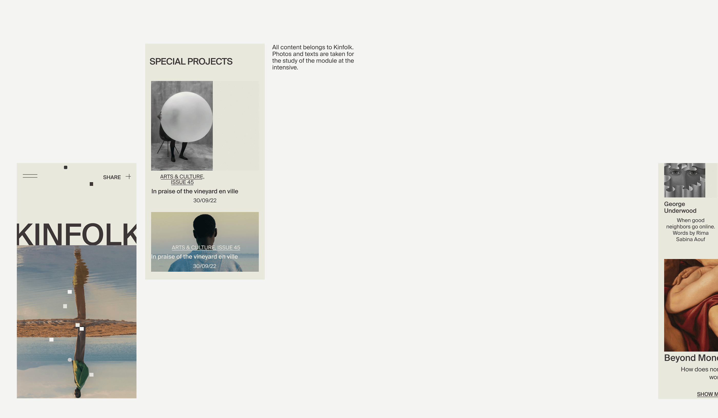 Longread online magazine / minimalism — Изображение №2 — Интерфейсы, Брендинг, Графика на Dprofile