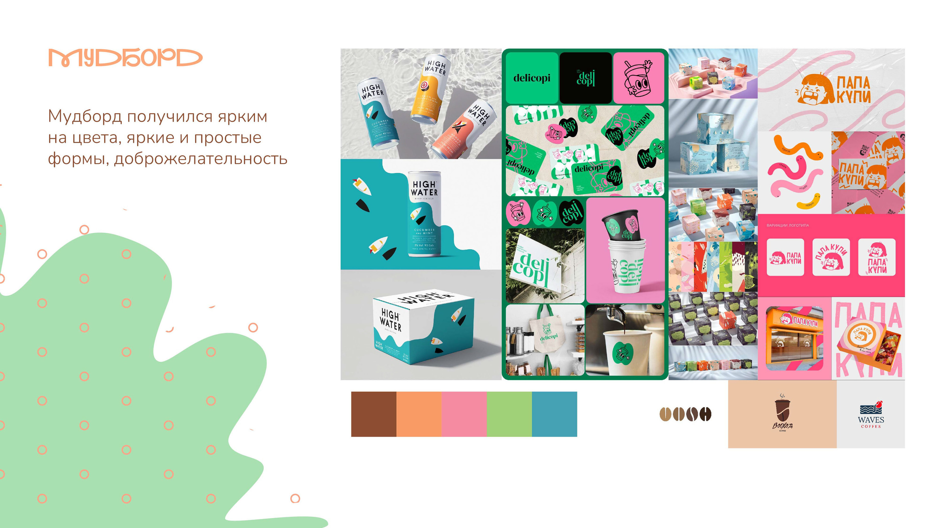 Фирменный стиль для кофейни — Изображение №3 — Брендинг на Dprofile