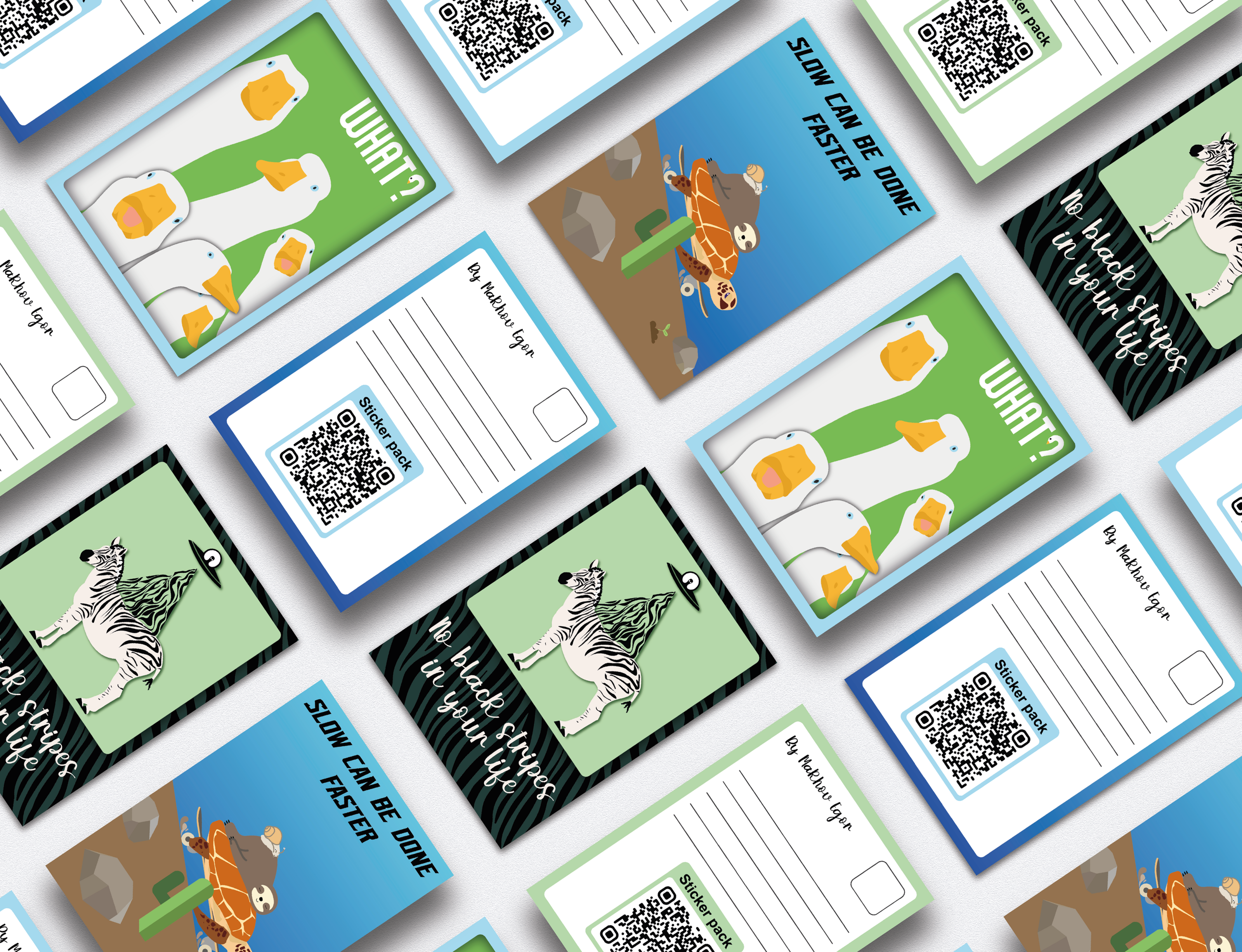 Customized gift cards — Изображение №1 — Иллюстрация, Графика на Dprofile