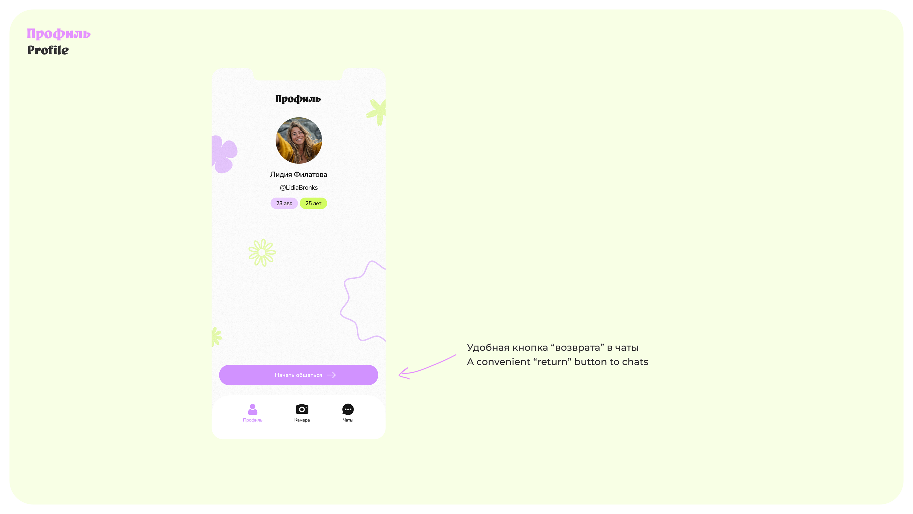 MVP приложение \MVP App — Изображение №11 — Интерфейсы на Dprofile
