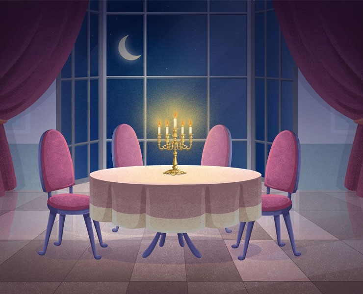 Illustrations of public building interiors — Иллюстрация на Dprofile