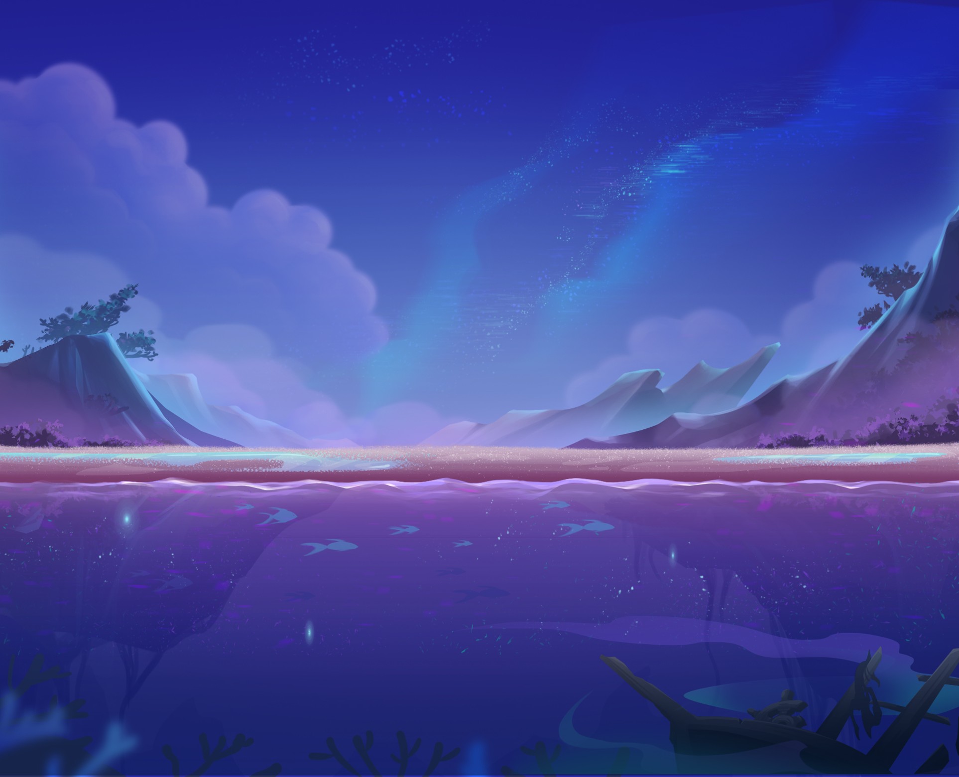 Tropical Paradise. Transition world — Иллюстрация на Dprofile