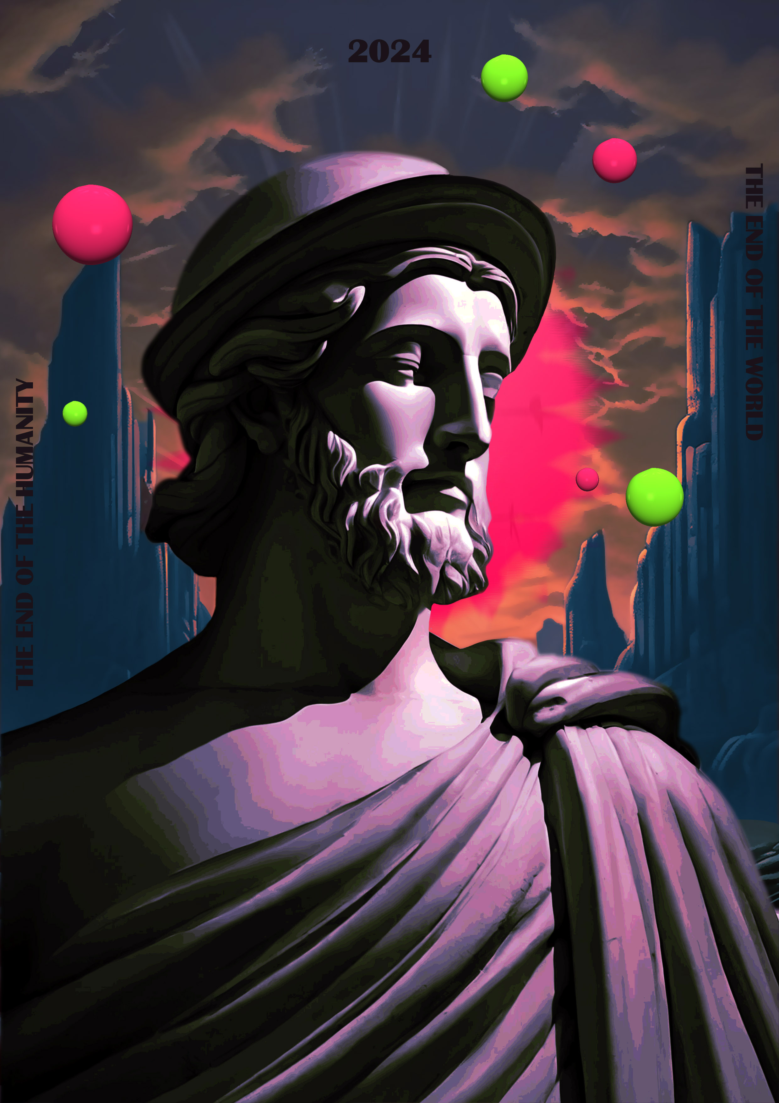 Плакат на тему "Постапокалиптический мир Дедала и Икара" — Изображение №2 — Графика на Dprofile