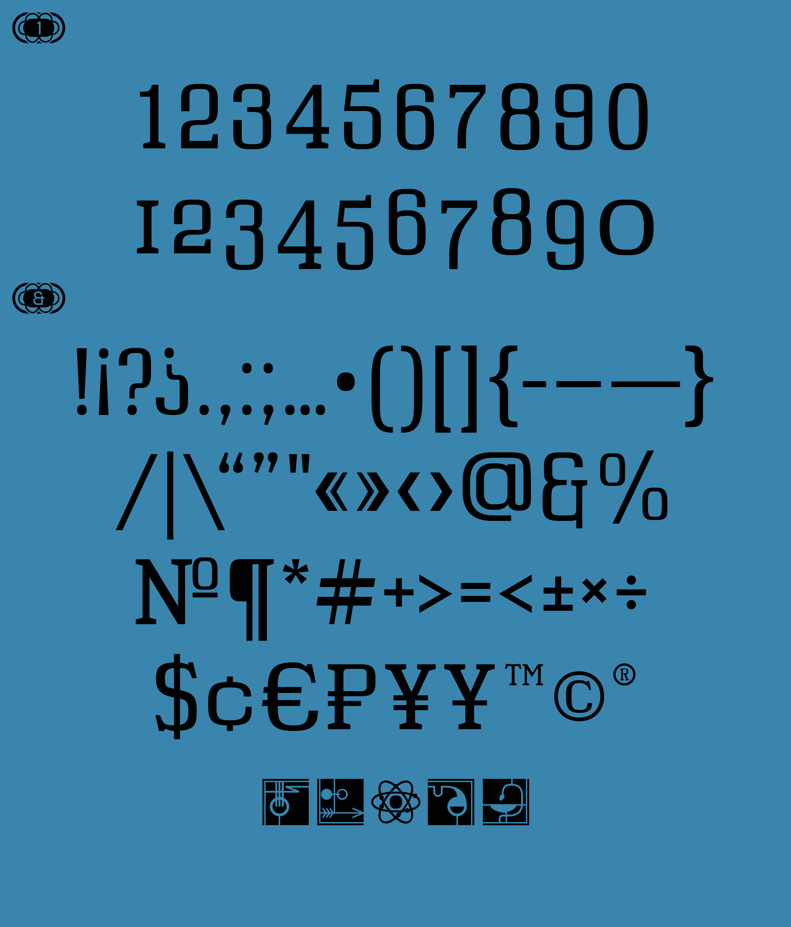 AM-24 typeface — Изображение №17 — Графика на Dprofile