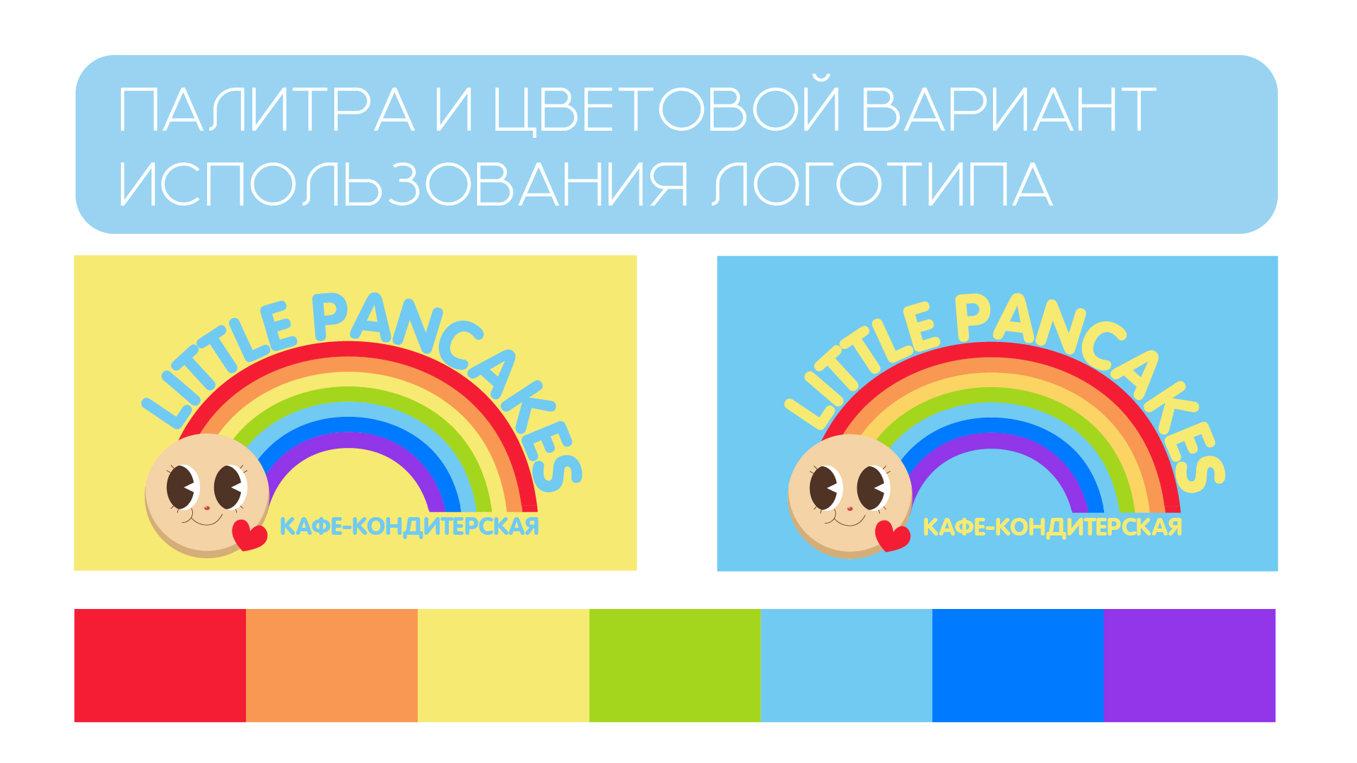 Айдентика кофейни-кондитерской "Little Pancakes" — Изображение №3 — Брендинг, Графика на Dprofile