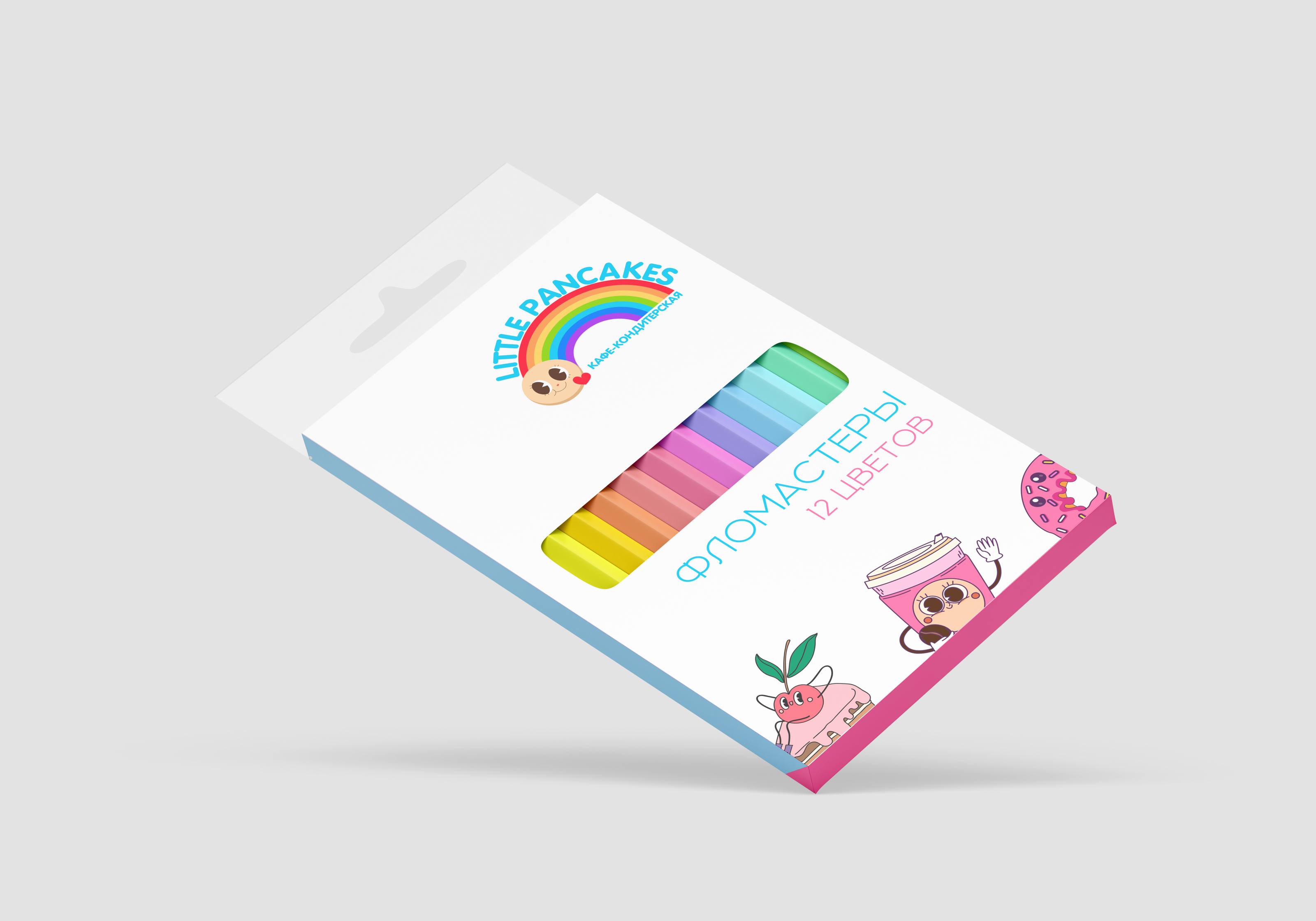 Айдентика кофейни-кондитерской "Little Pancakes" — Изображение №8 — Брендинг, Графика на Dprofile