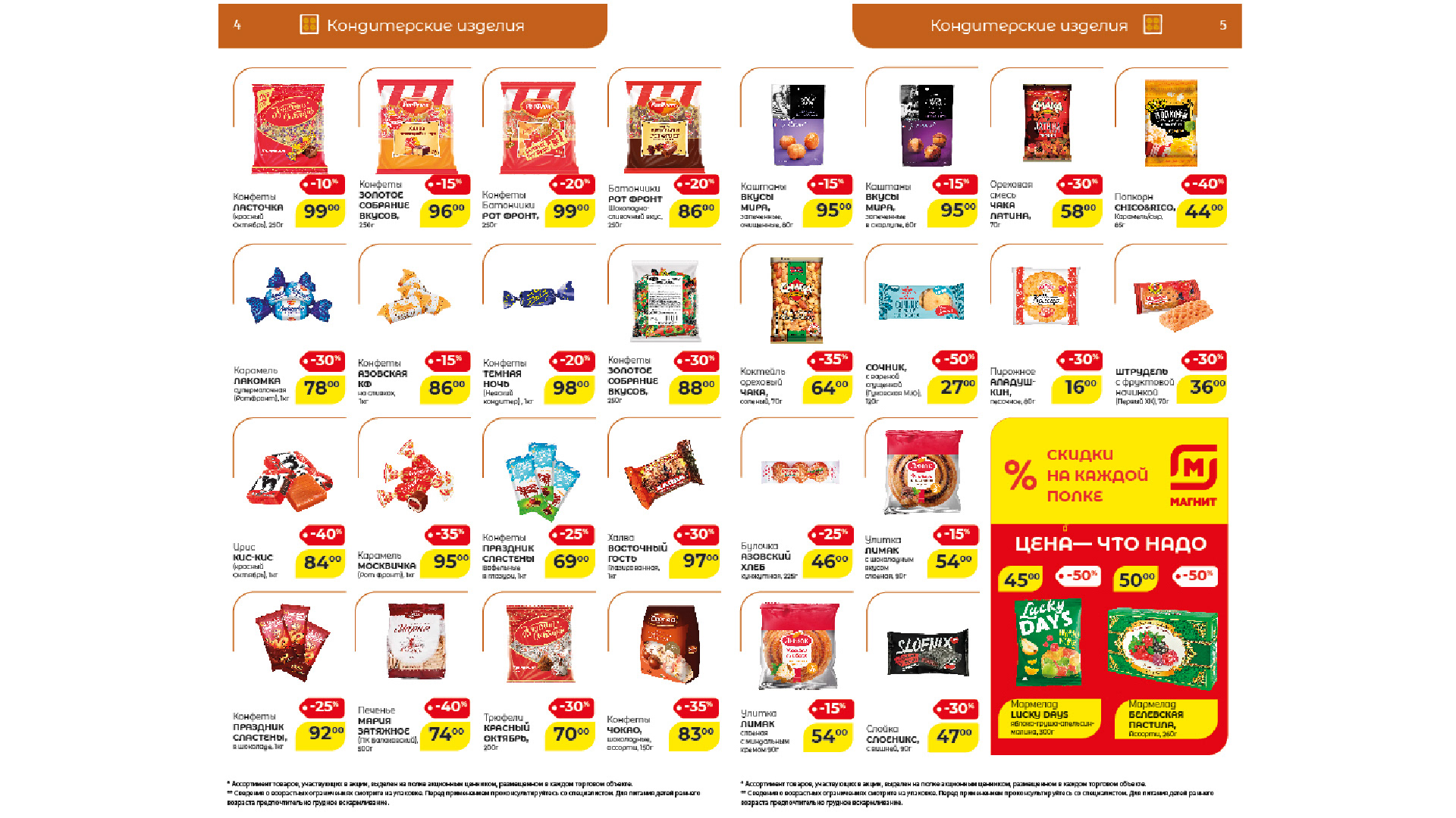 Верстка каталога сети магазинов "Магнит" — Изображение №4 — Графика, Маркетинг на Dprofile