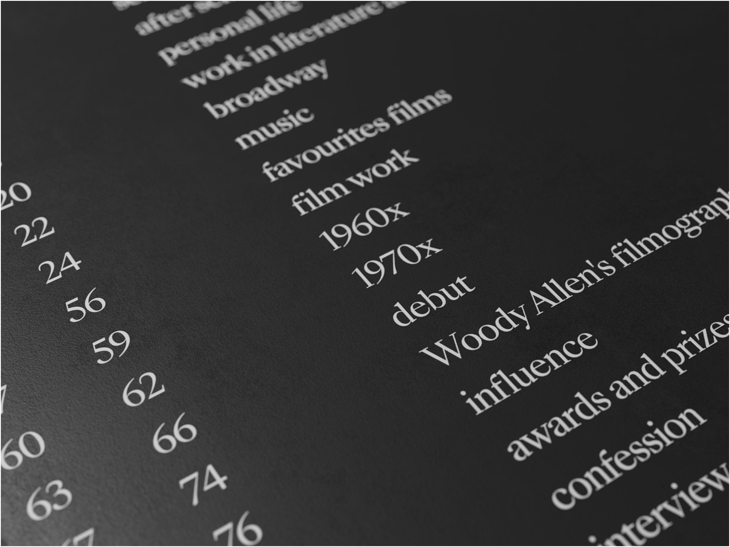 Woody Allen book — Изображение №8 — Графика на Dprofile