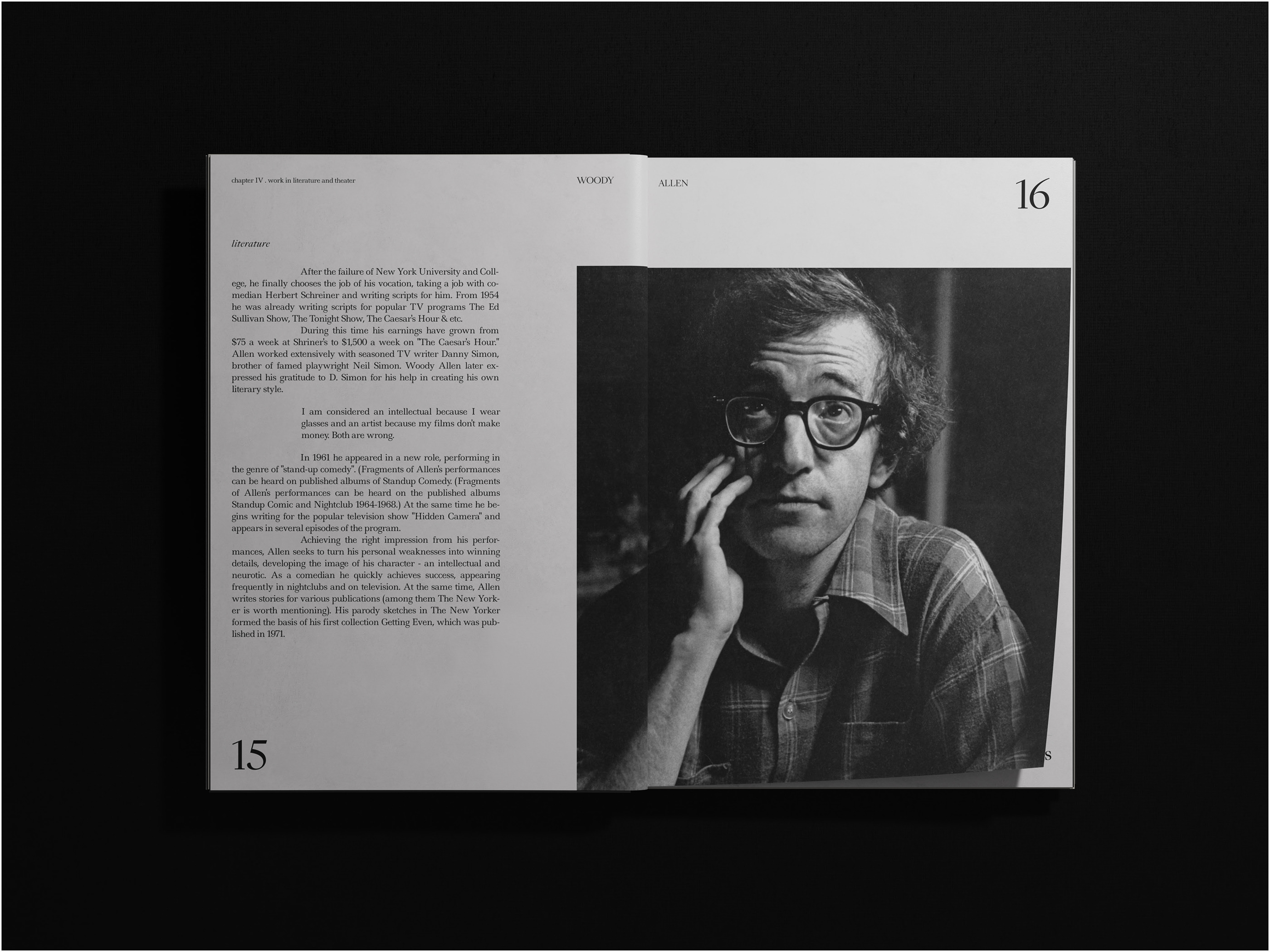 Woody Allen book — Изображение №6 — Графика на Dprofile