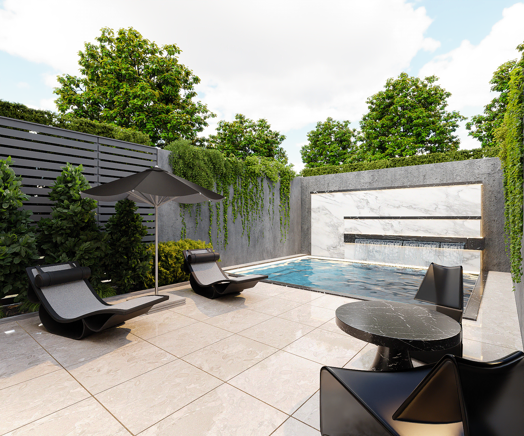 Design of a townhouse in the Dominican Republic V2 — Изображение №7 — Графика, 3D на Dprofile