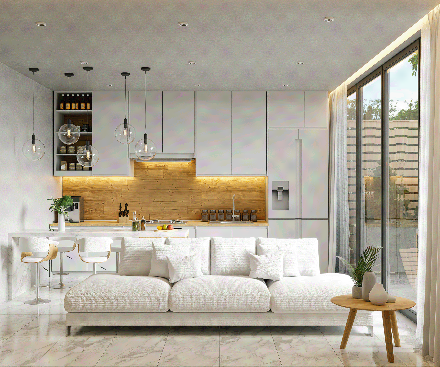 Design of a townhouse in the Dominican Republic — Изображение №2 — Графика, 3D на Dprofile