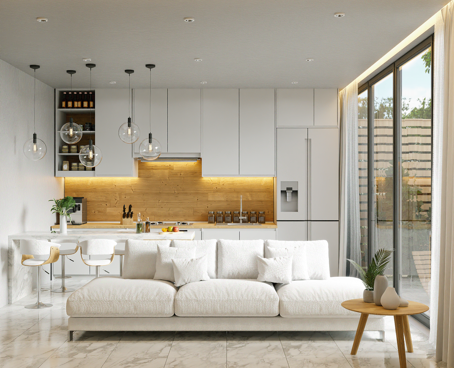 Design of a townhouse in the Dominican Republic — Графика, 3D на Dprofile