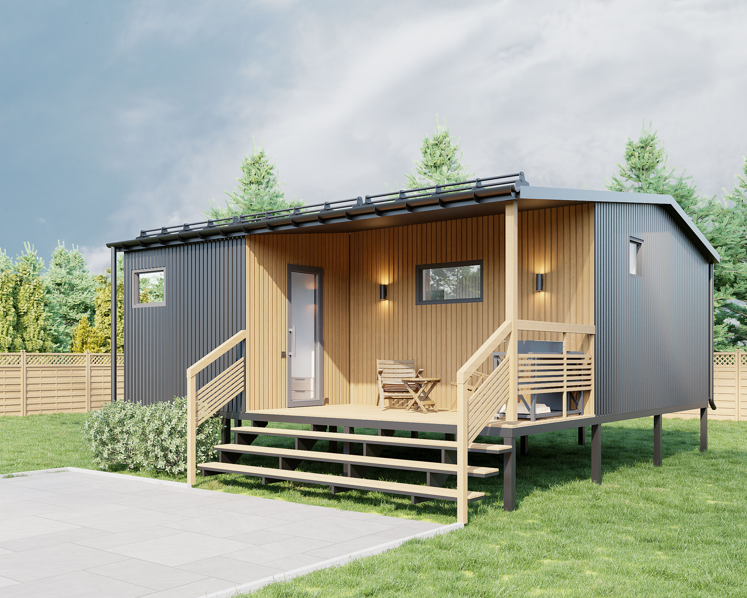 MODULAR HOUSE V2 — Изображение №3 — Графика, 3D на Dprofile