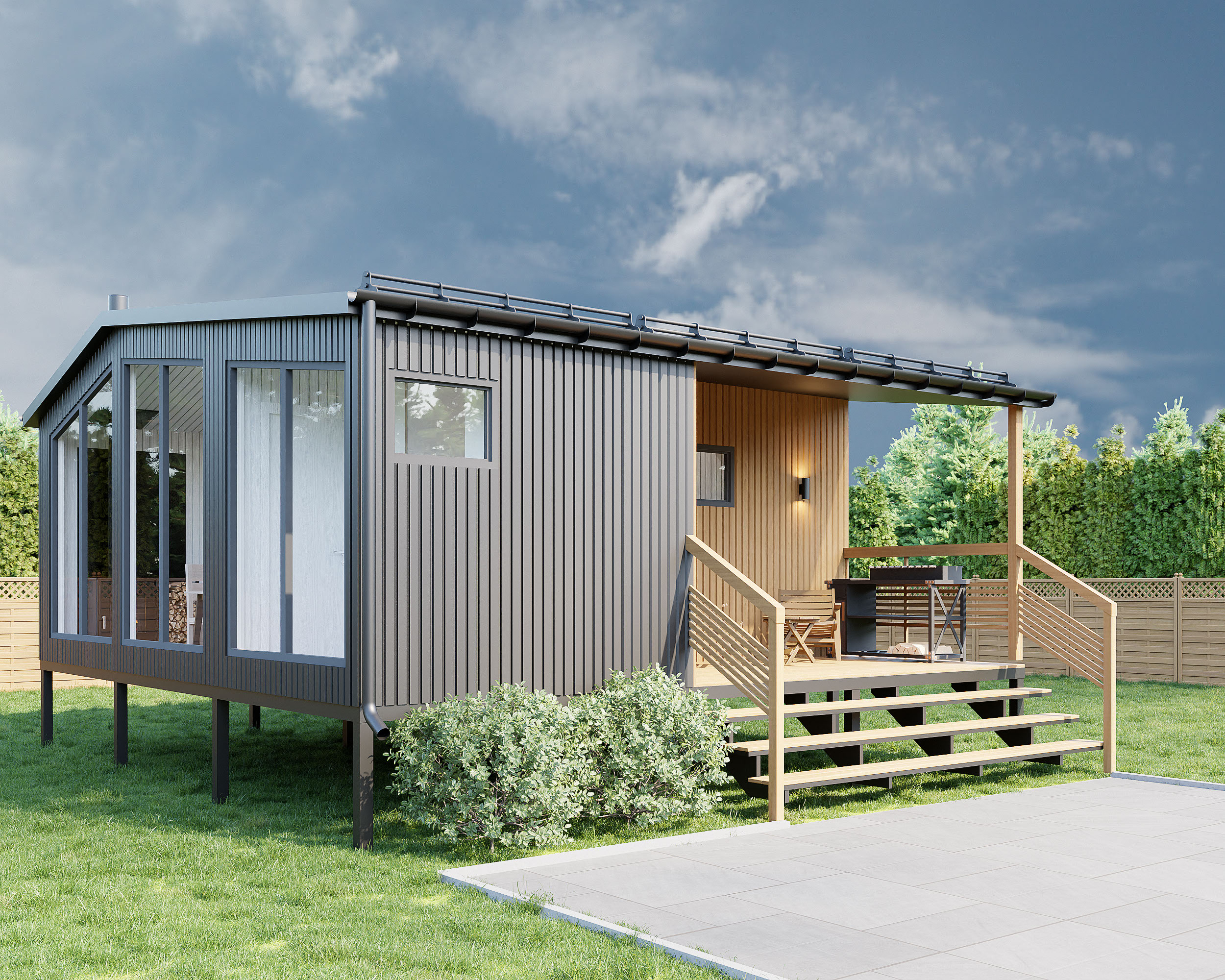 MODULAR HOUSE V2 — Изображение №2 — Графика, 3D на Dprofile