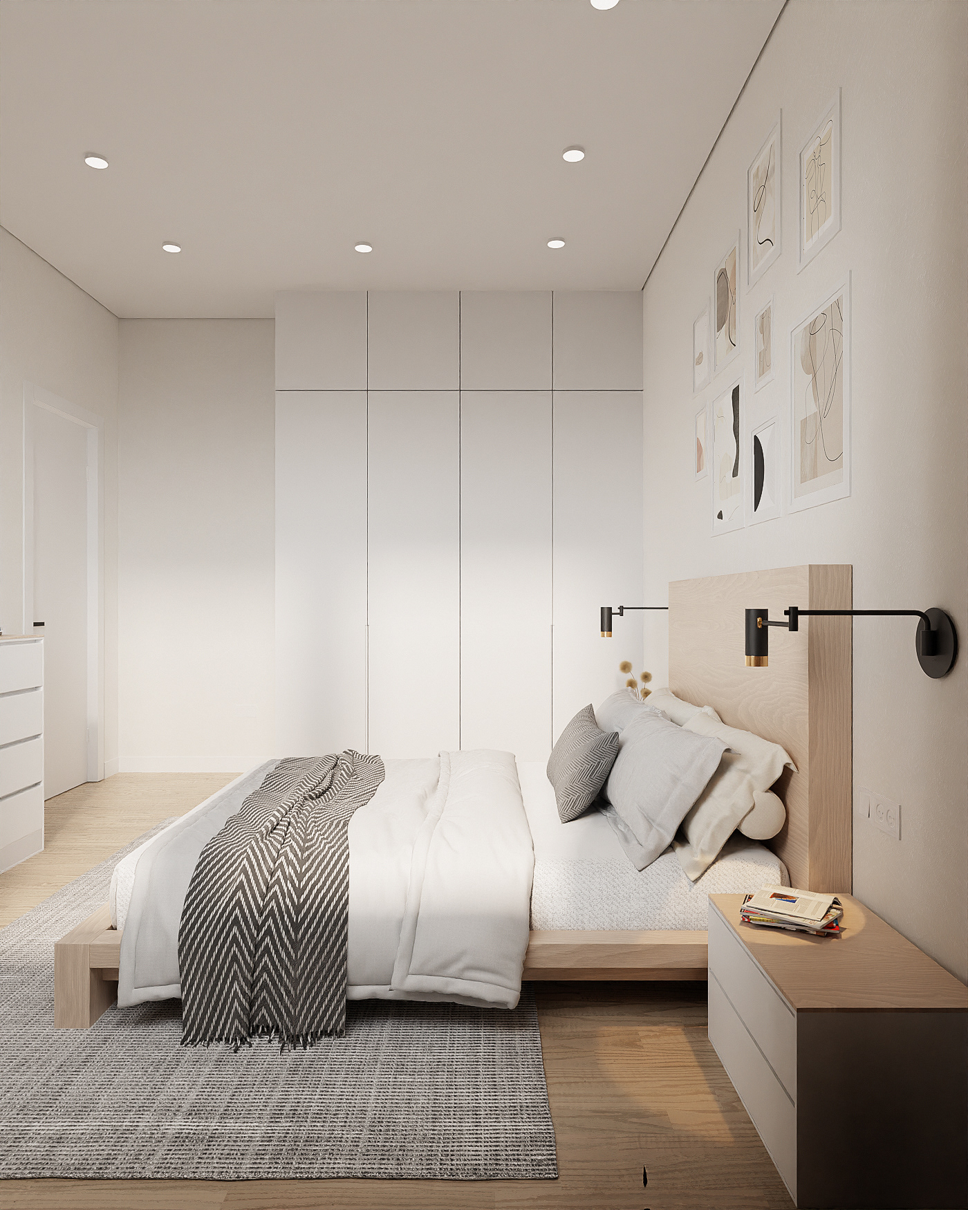 modern cozy house visualization — Изображение №10 — Графика, 3D на Dprofile