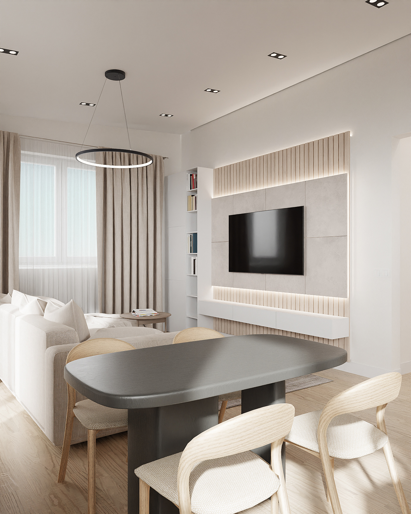 modern cozy house visualization — Изображение №3 — Графика, 3D на Dprofile