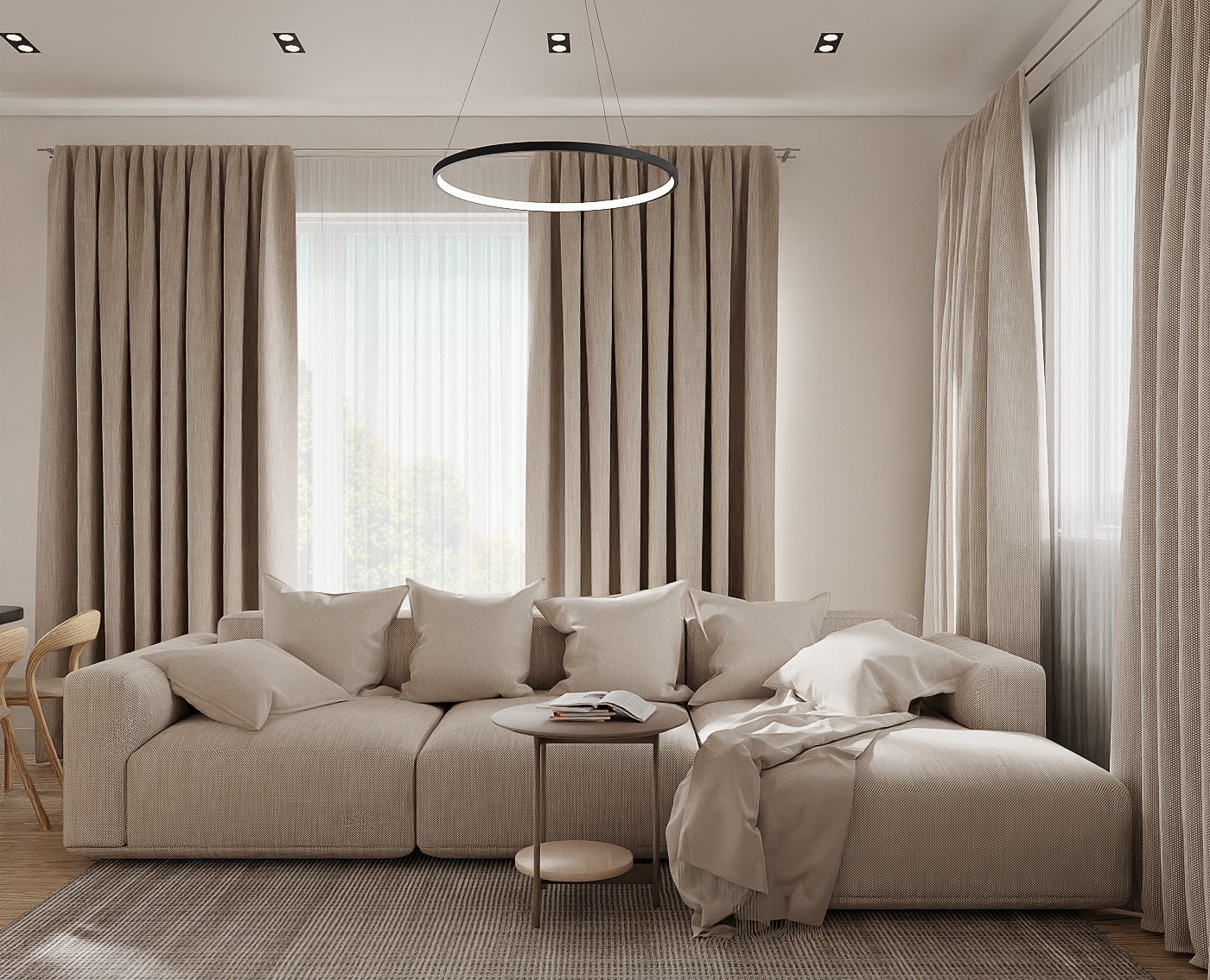 modern cozy house visualization на Dprofile