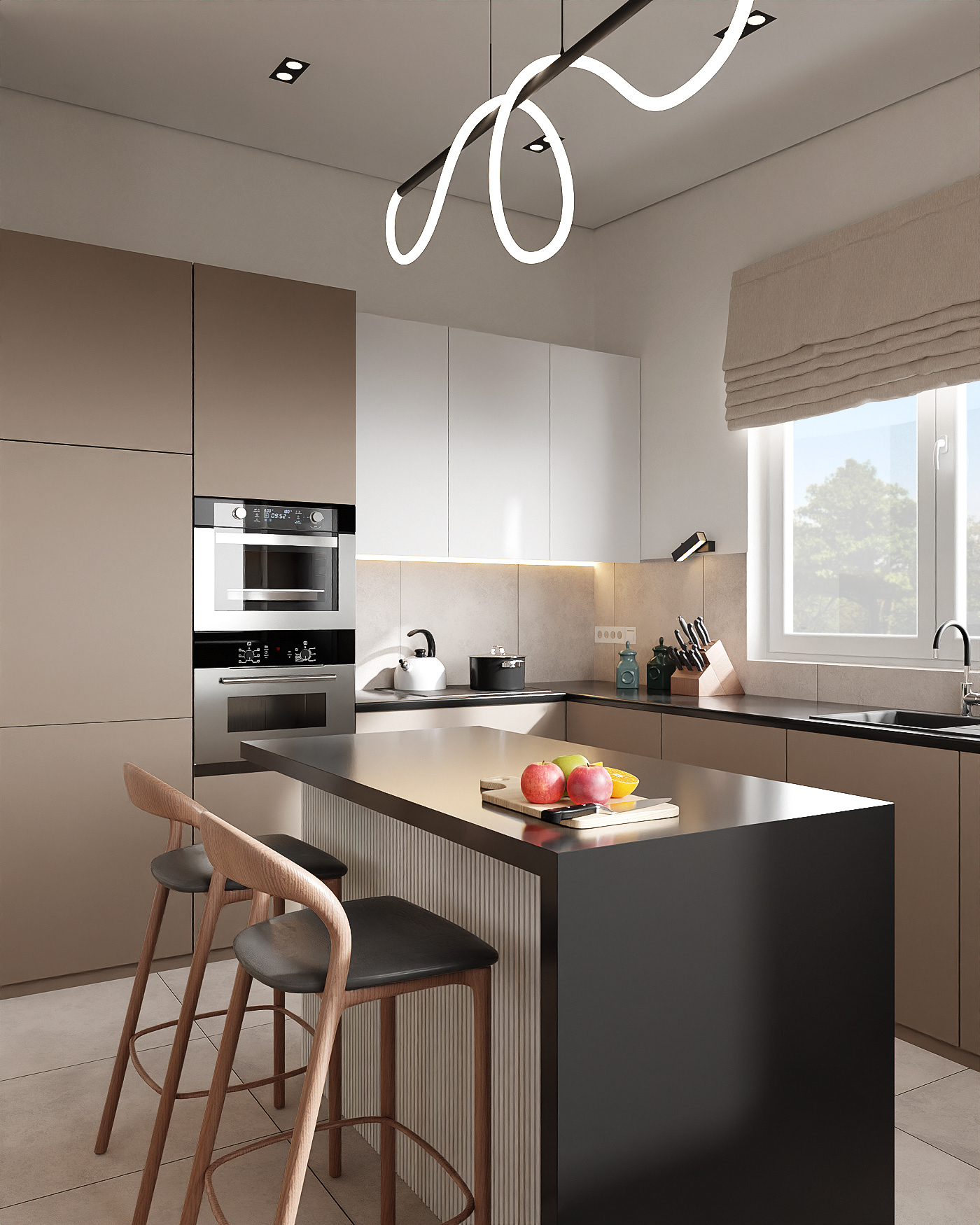 modern cozy house visualization — Изображение №7 — Графика, 3D на Dprofile