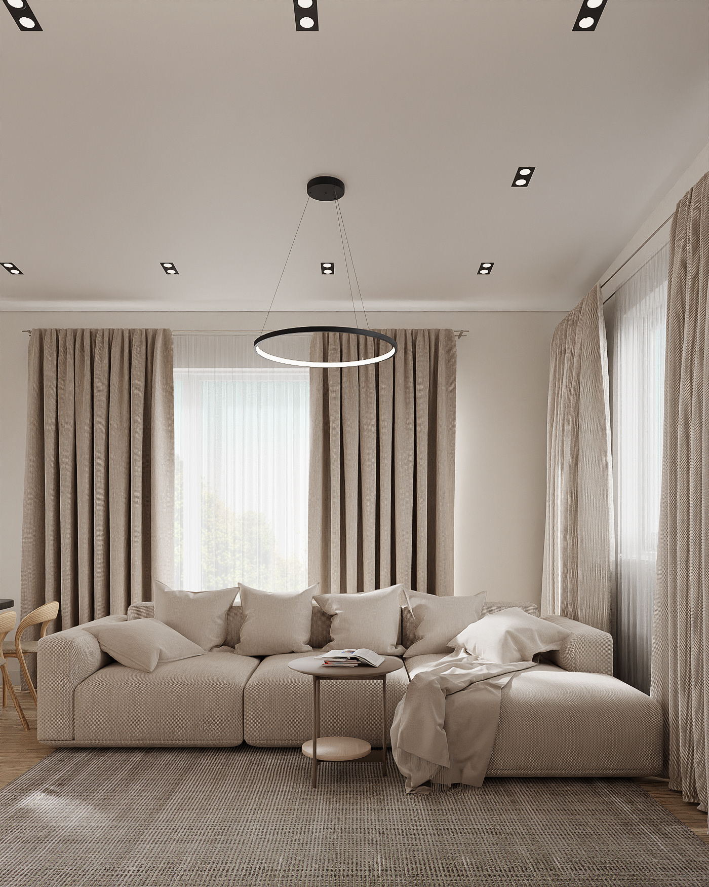 modern cozy house visualization — Изображение №2 — Графика, 3D на Dprofile