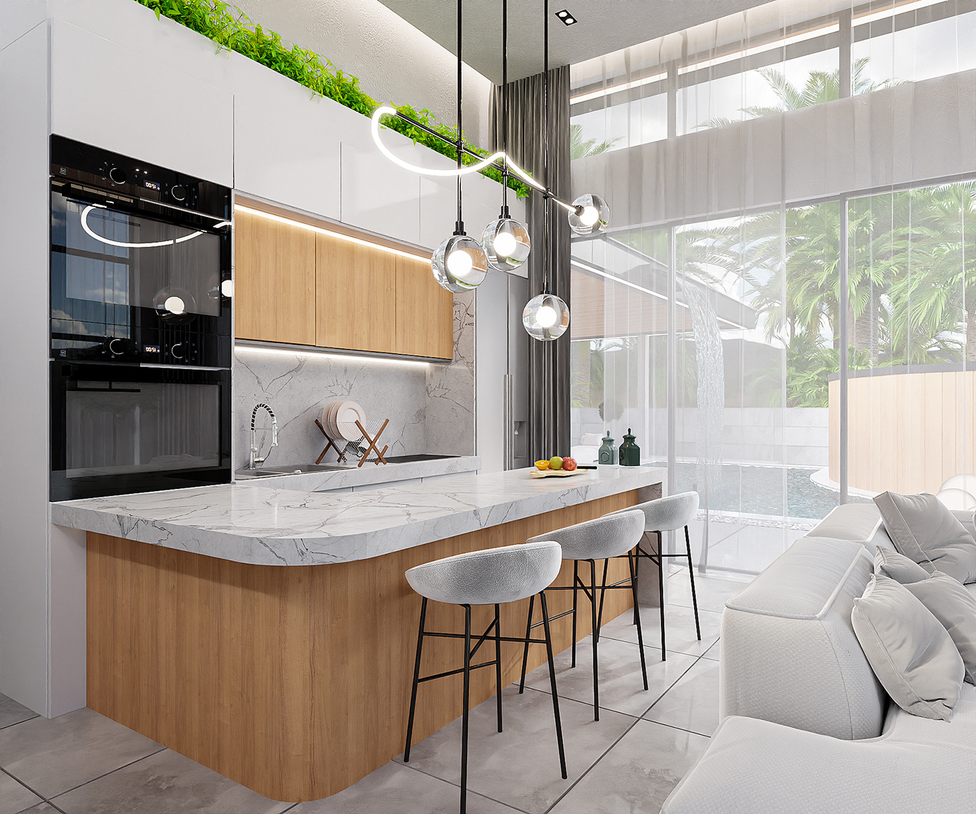 Villa in Sosua, Dominican Republic — Изображение №4 — Графика, 3D на Dprofile