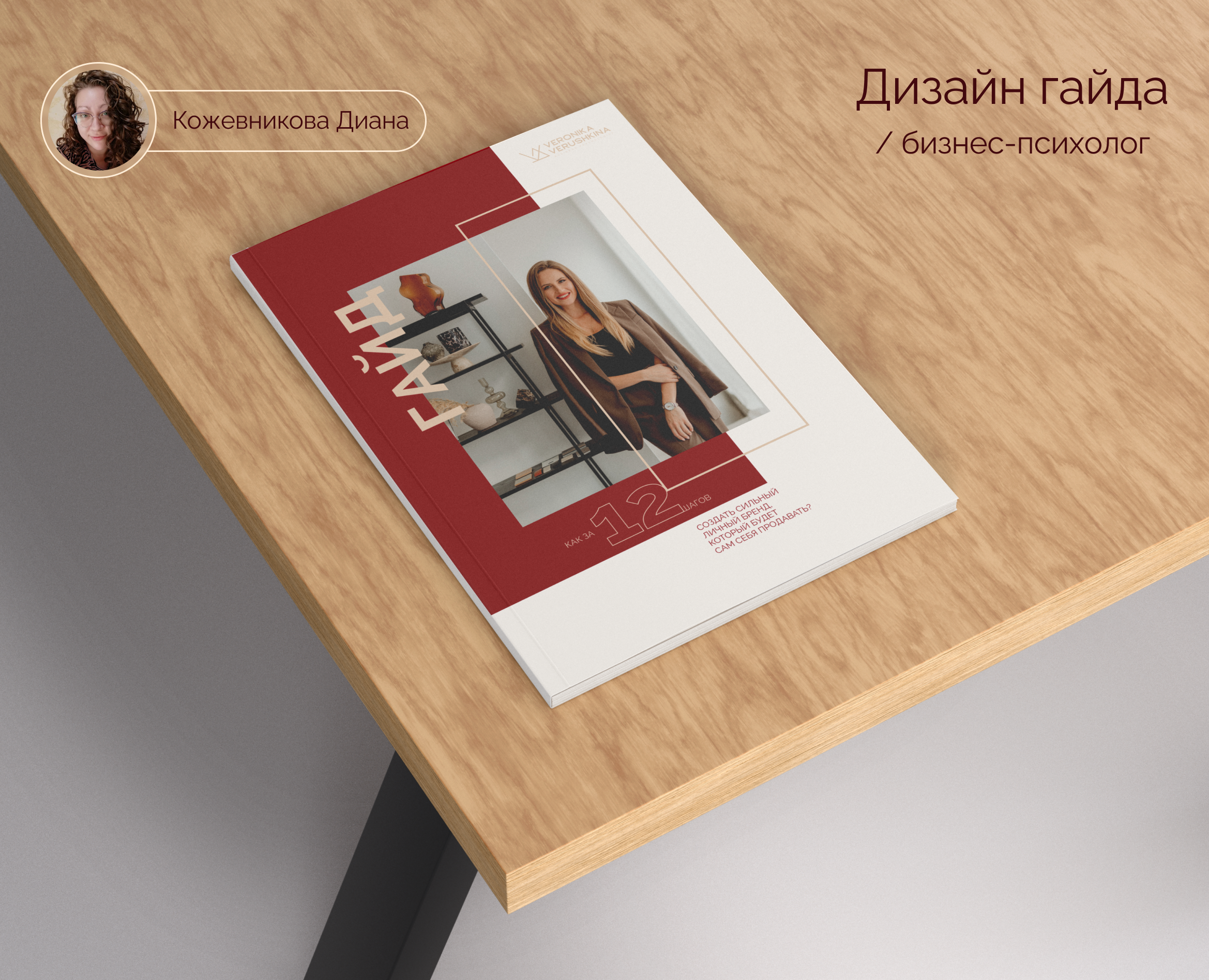 Дизайн гайда для бизнес-психолога на Dprofile