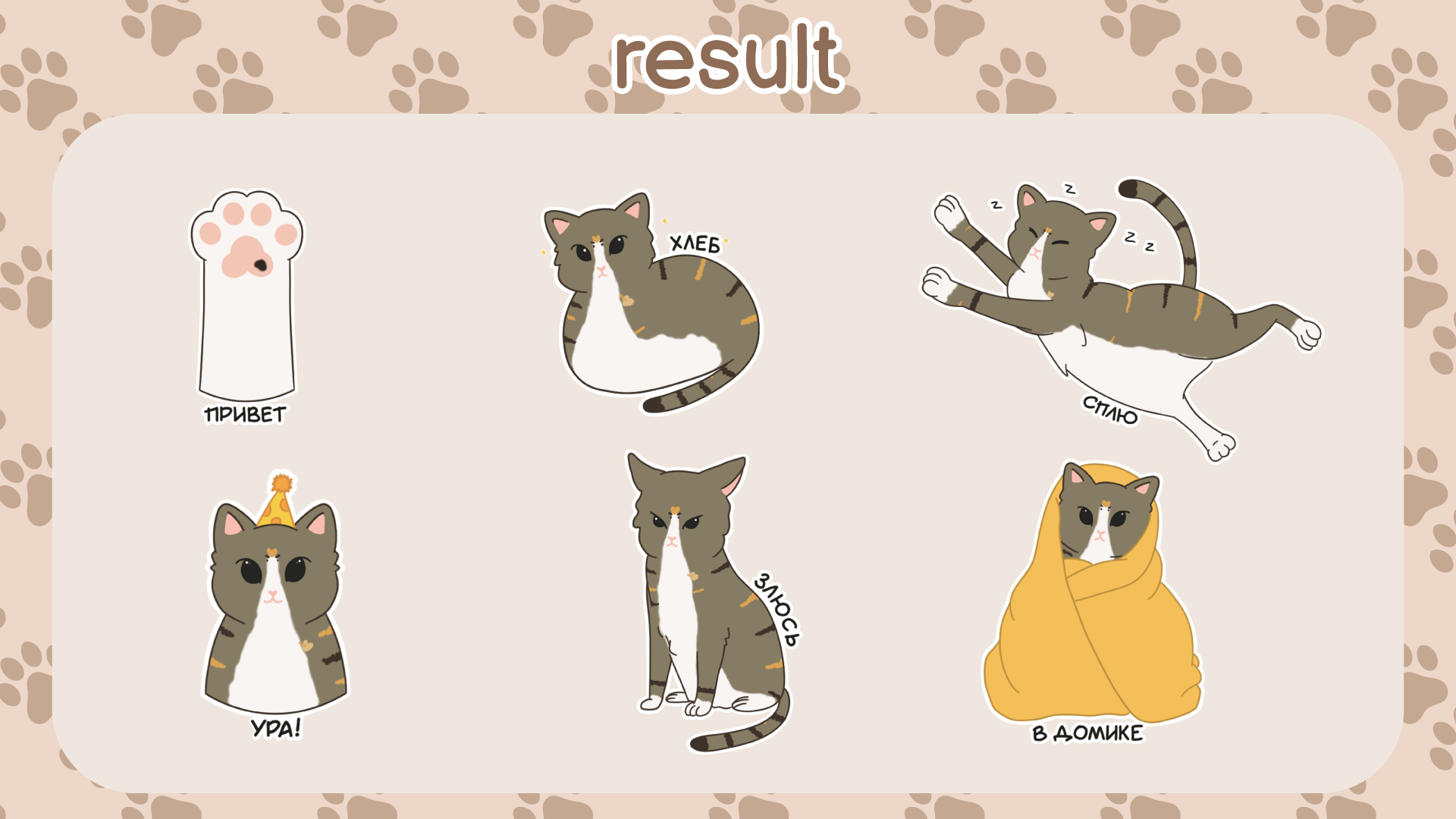 maya stickerpack for telegram — Изображение №4 — Иллюстрация на Dprofile